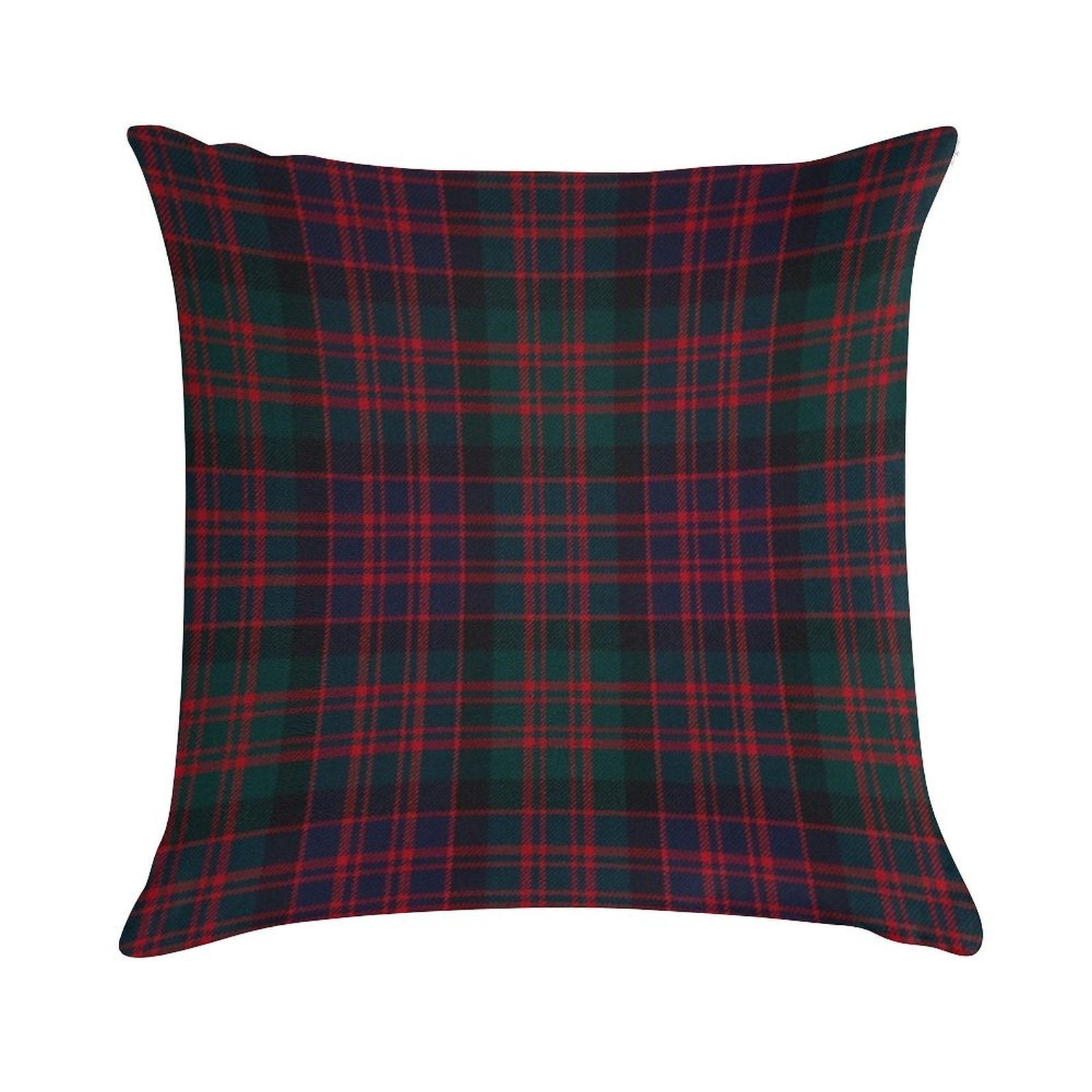 MacDonald Scottish Tartan Soft Fade-Resistant Throw Pillow