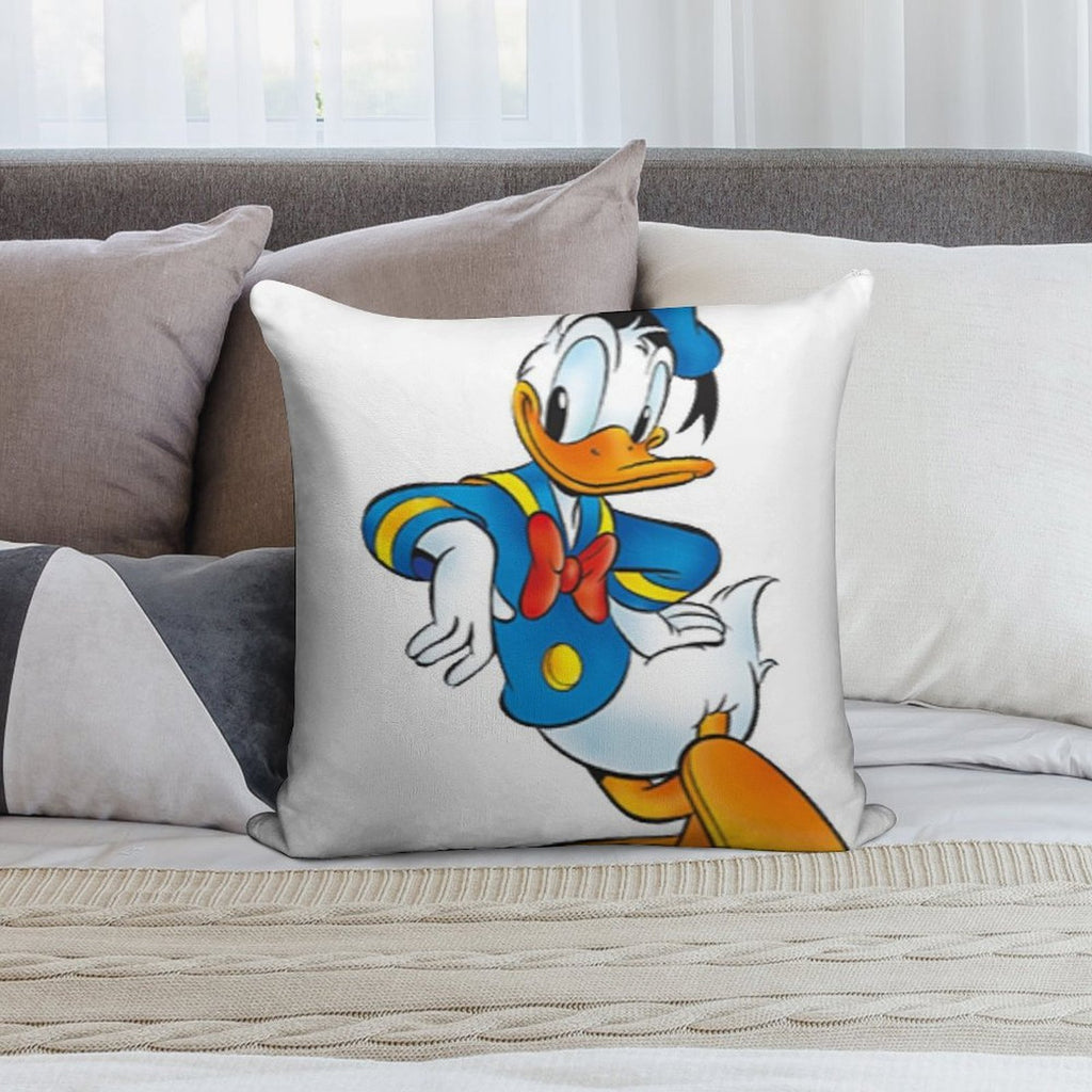 Donald Duck A Character of High Standing Soft Style Accent Throw Pillow