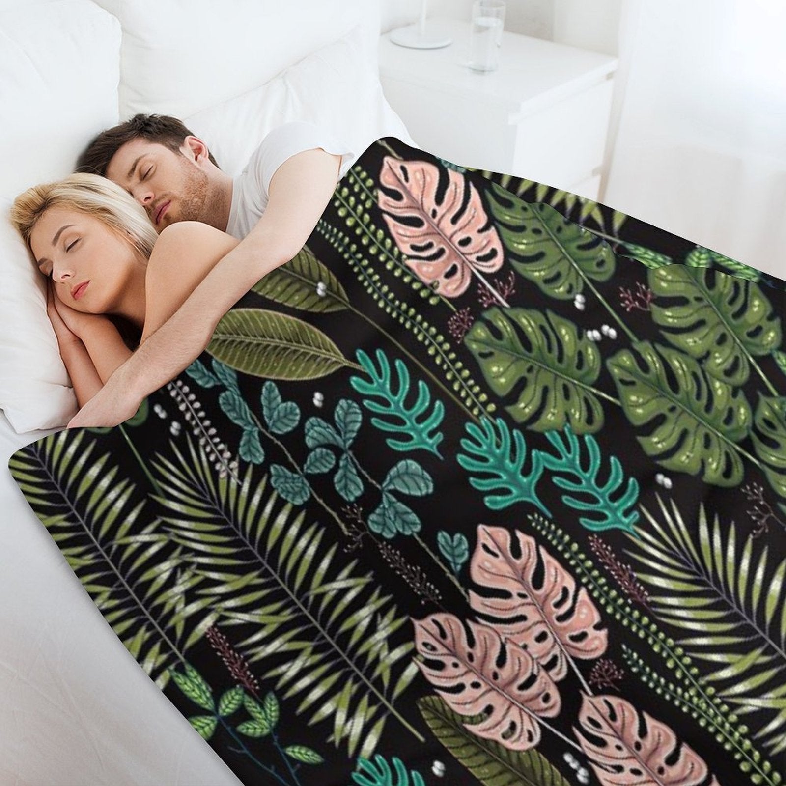 Tropical Dream Travel-friendly Throw Blanket