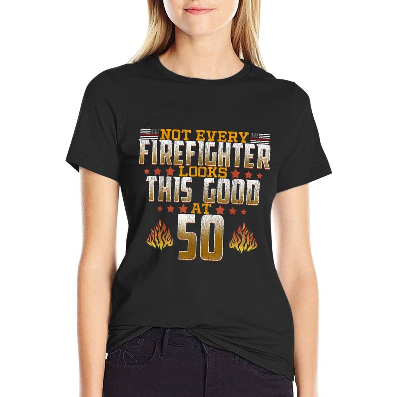Firefighter 50th Birthday  Classic T-Shirt