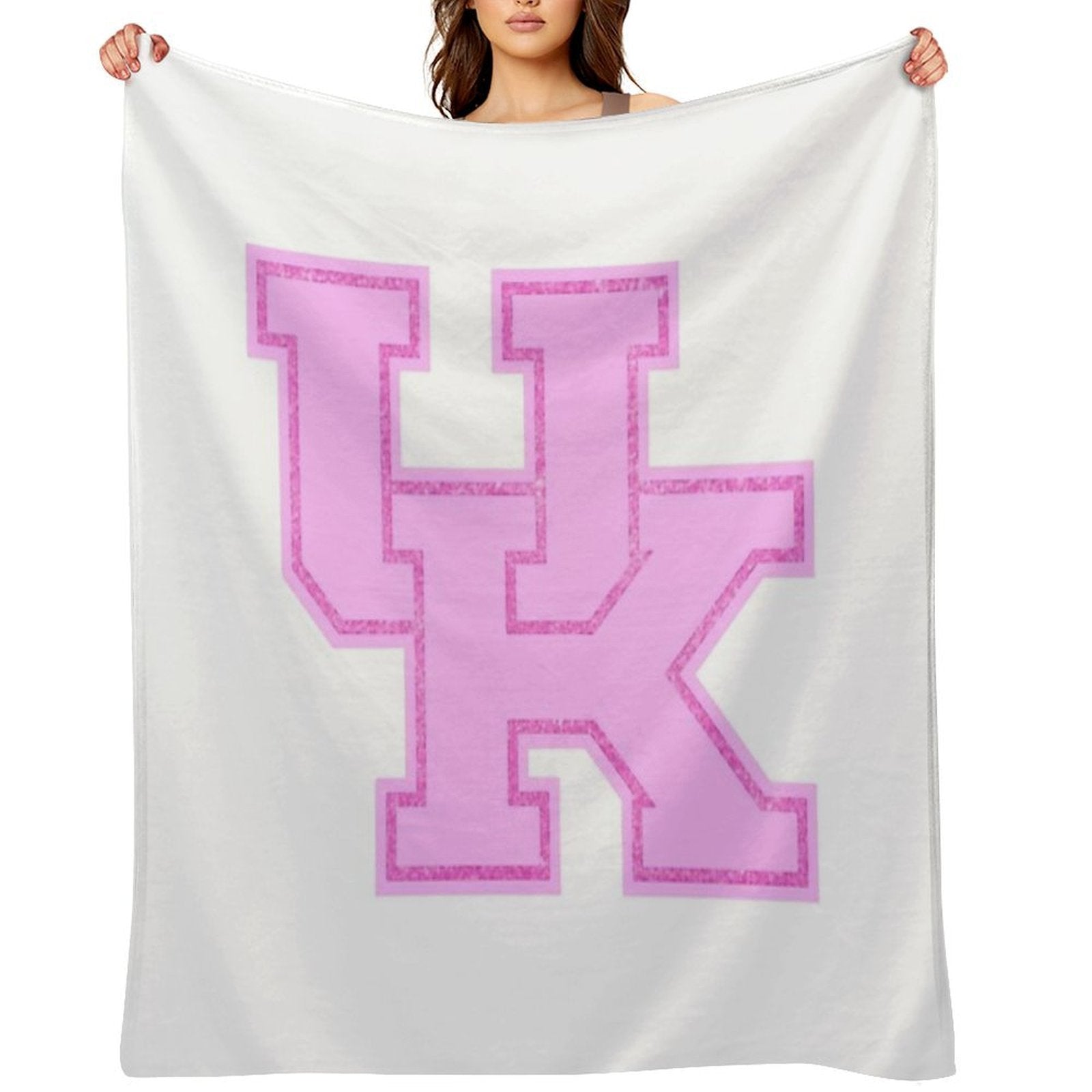 University of Kentucky Logo Travel-friendly Throw Blanket