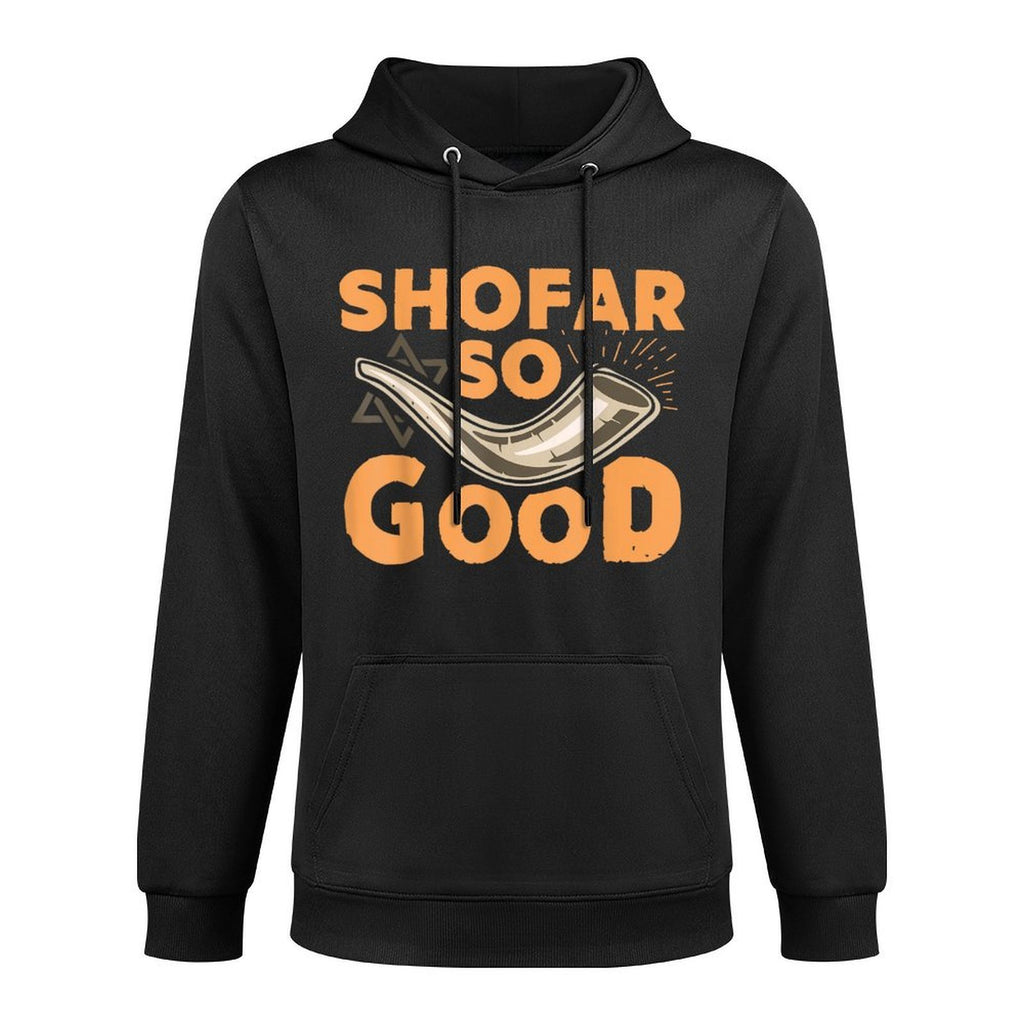 Shofar So Good Funny Rosh Hashanah Jewish Holiday Gift Unisex Design Hoodie
