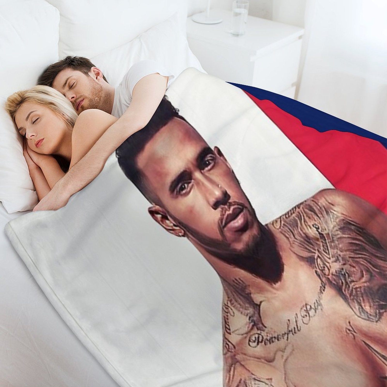 Lewis Hamilton All-season Throw Blanket