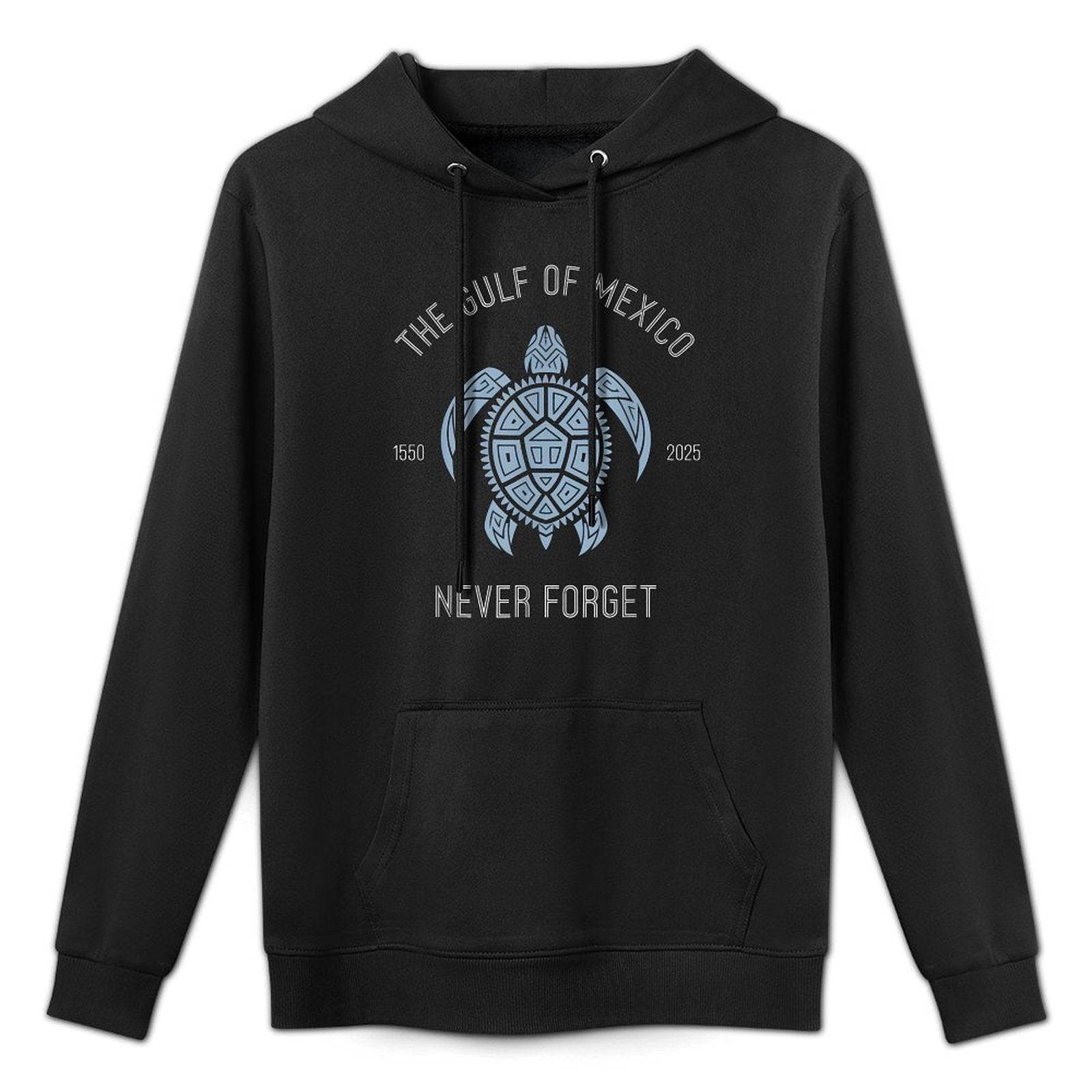 Gulf of Mexico Est 1550 - 2025 Never Forget Turtle Casual Wear Hoodie