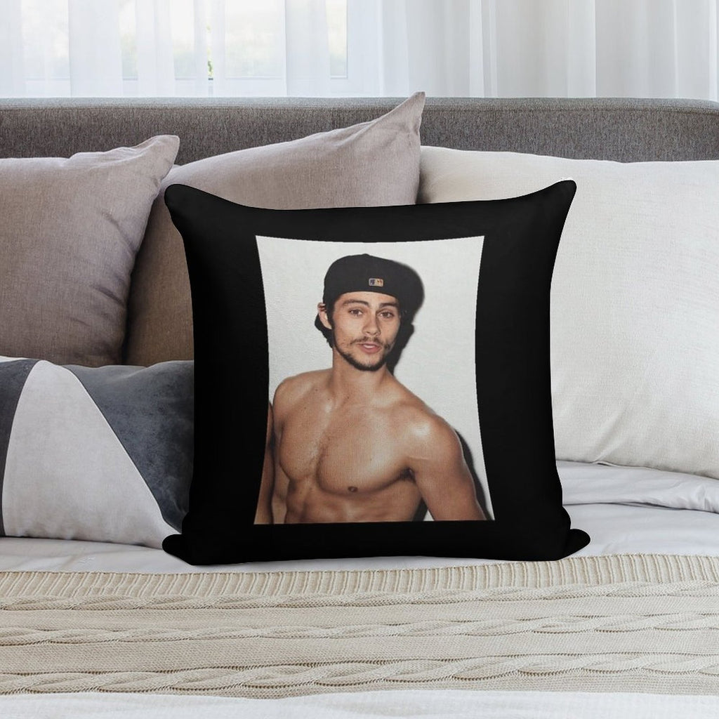 Dylan O'brien Soft Warmth Comfort Throw Pillow