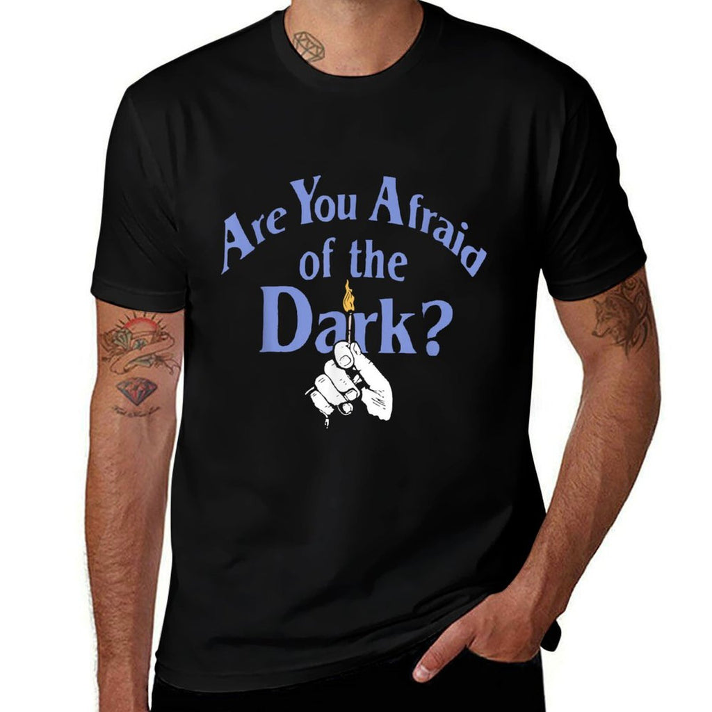 Are You Afraid Of The Dark Apparel  Rolled Sleeves T-Shirt