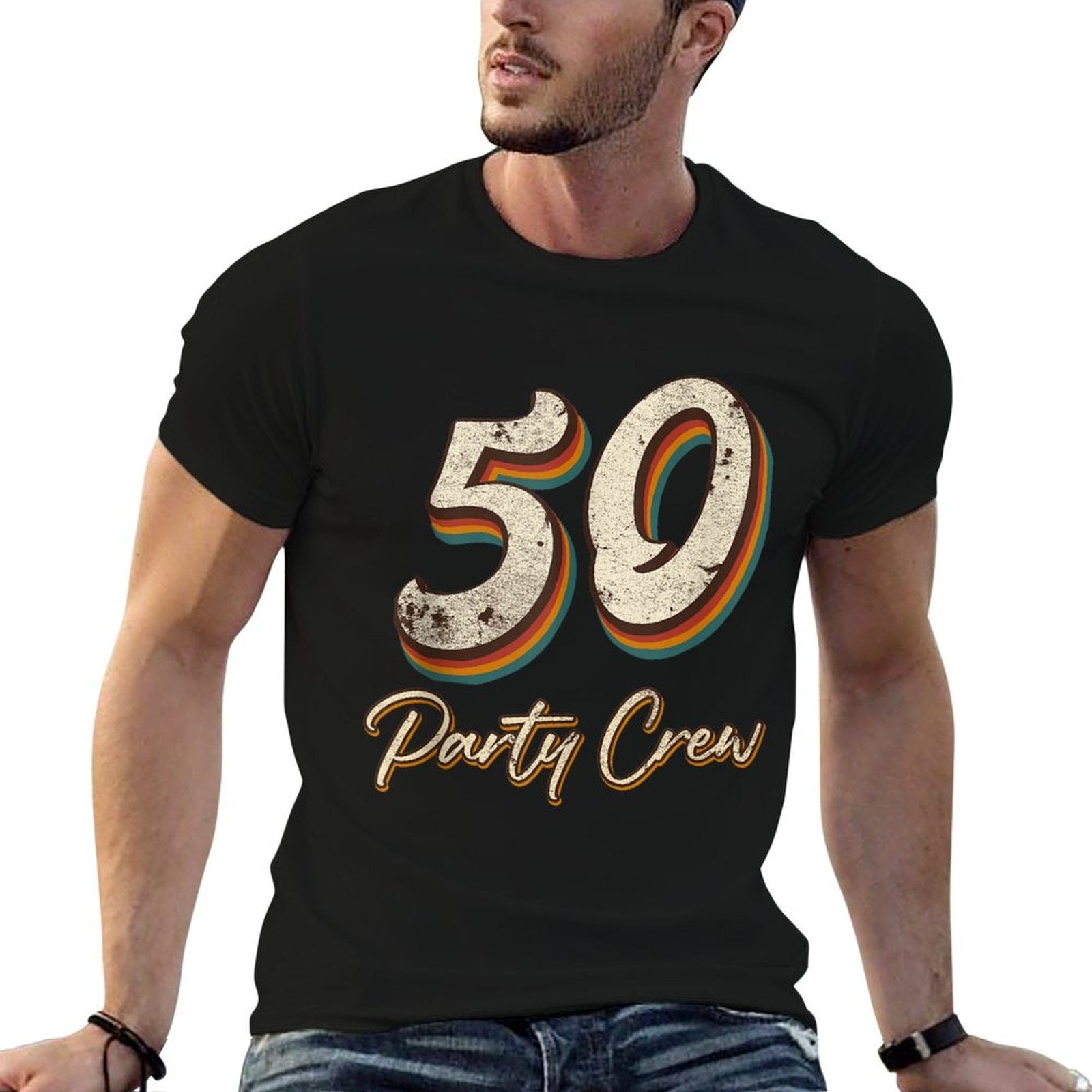 50 Party Crew - 50th Birthday  Durable T-Shirt