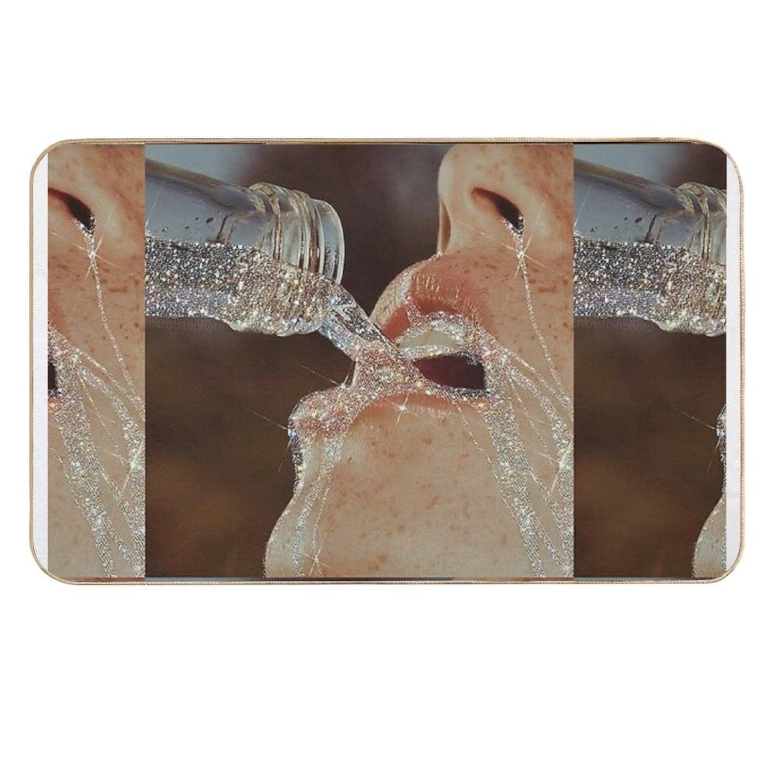 Stay Hydrated  Eco-Friendly Bath Mat
