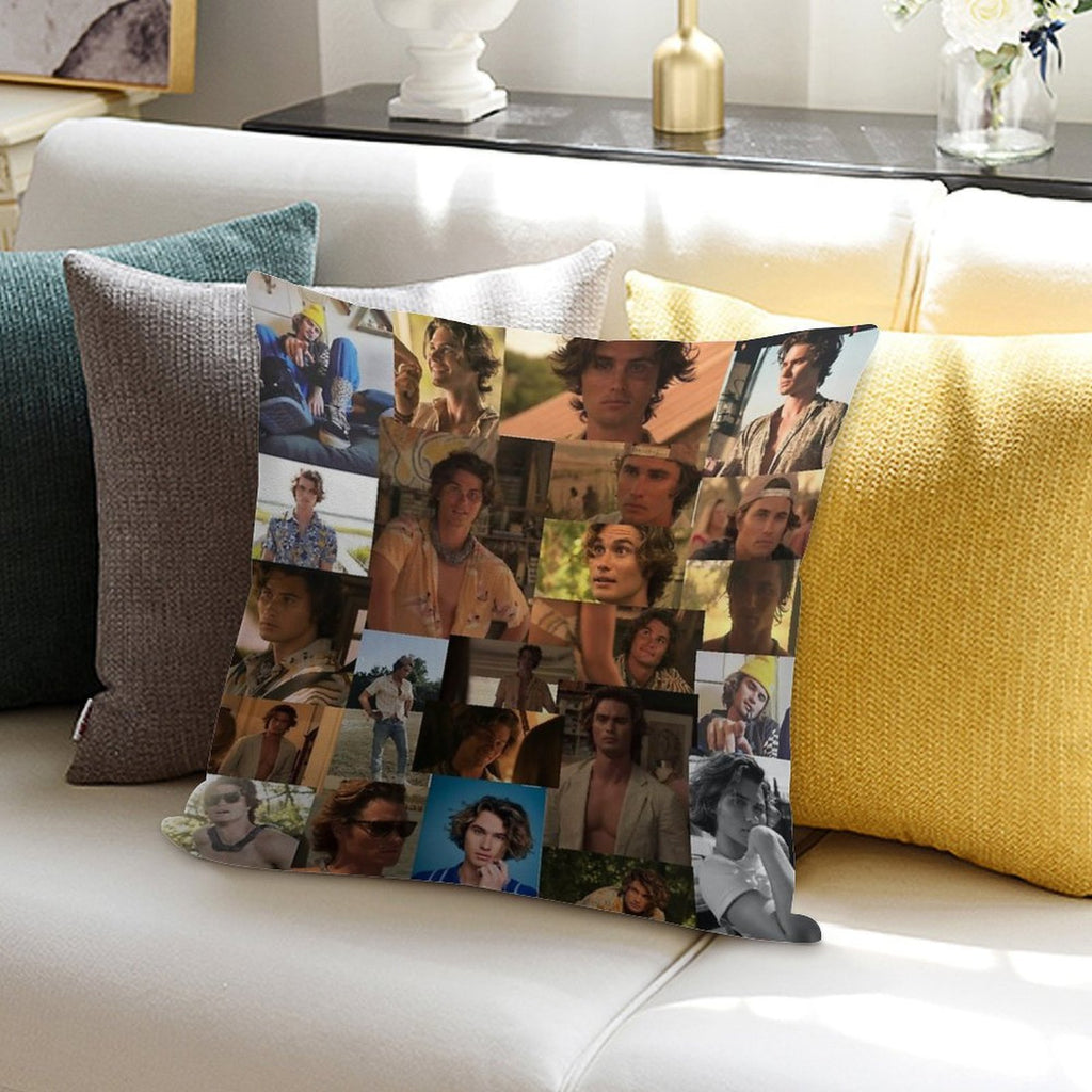 John B (Chase Stokes) Soft Anti-Pilling Throw Pillow