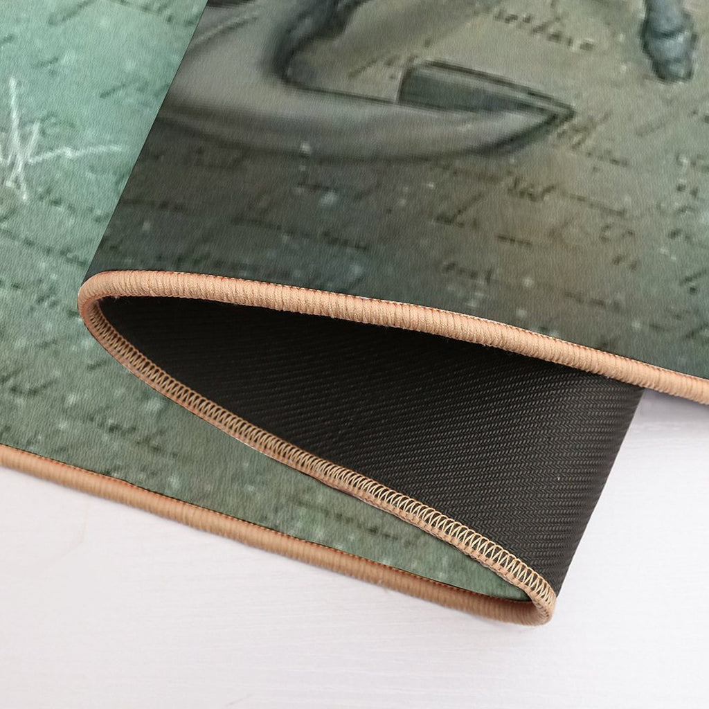 Now I Lay Me Down to Read, I Travel Leagues before I Sleep  Rapid-Drying Bath Mat