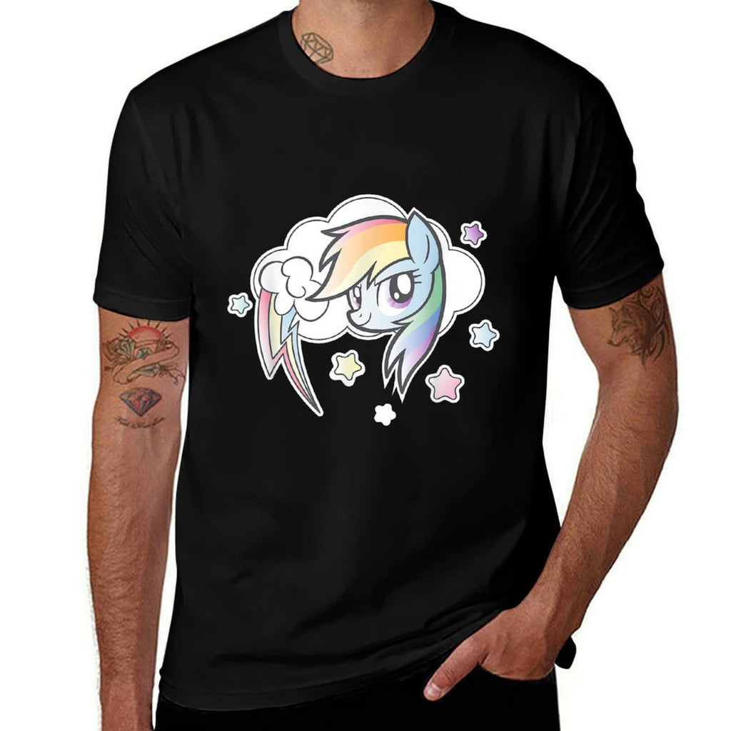 My Little Pony Rainbow Dash Cloud  Affordable Price T-Shirt
