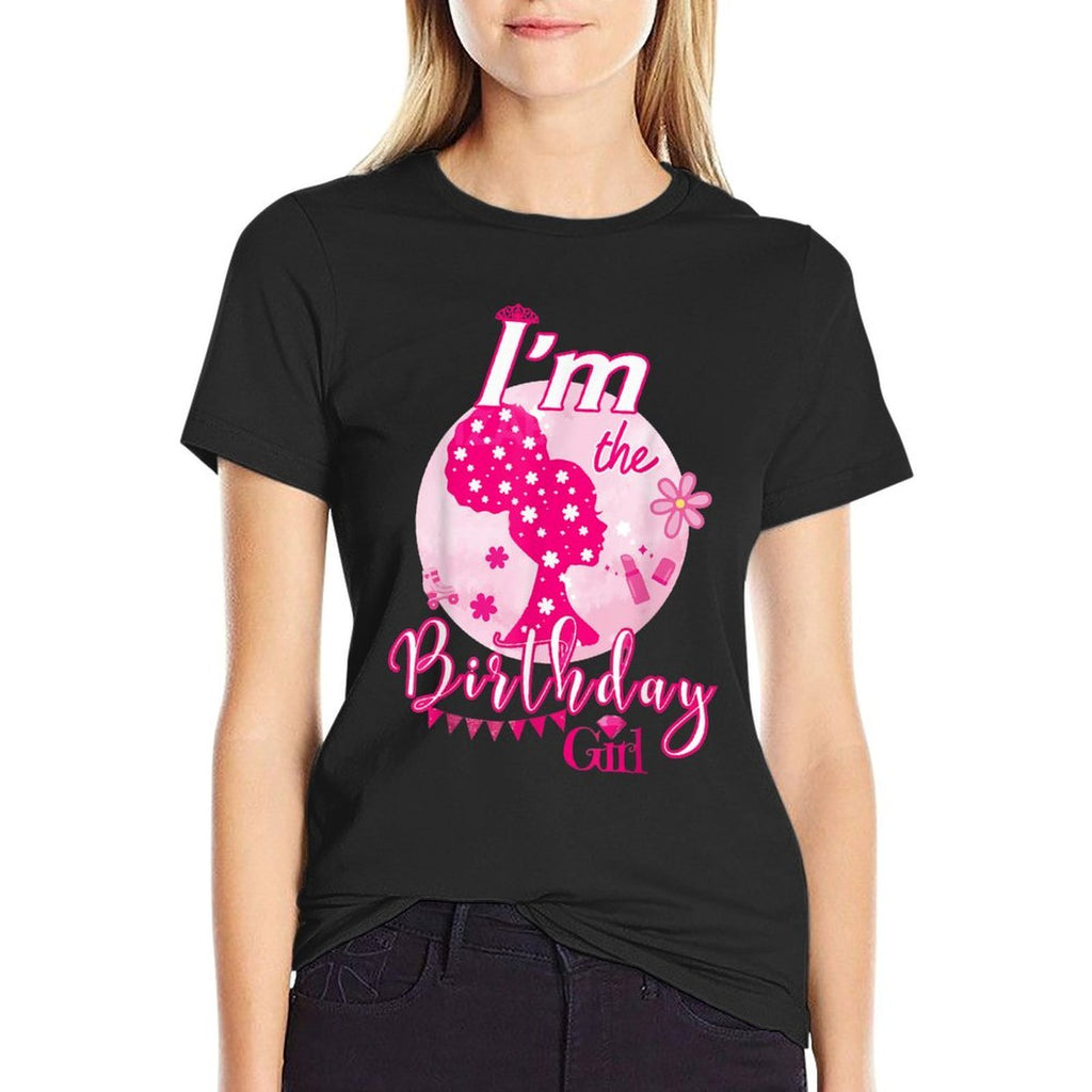 Im The Birthday Girl Doll Family Party Decorations  Trendy Pattern T-Shirt