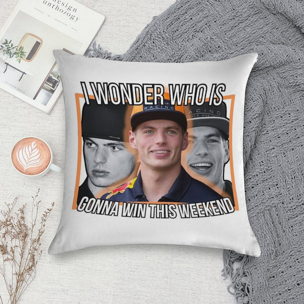 Max Verstappen - Perpetual Winning Soft Anti-Pilling Throw Pillow