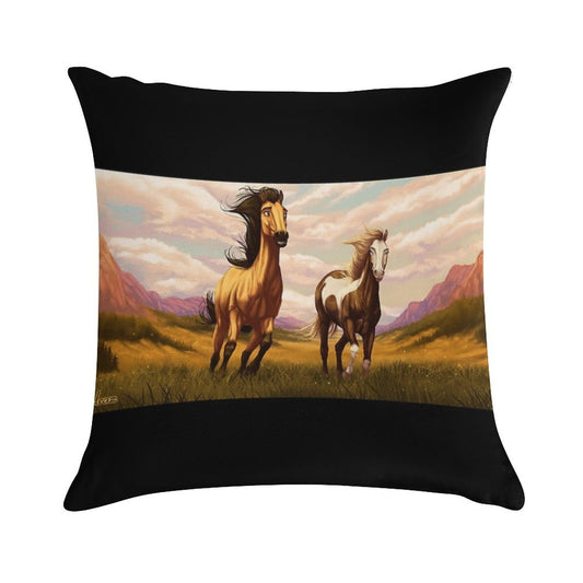 Spirit Stallion of The Cimarron Soft Style Accent Throw Pillow
