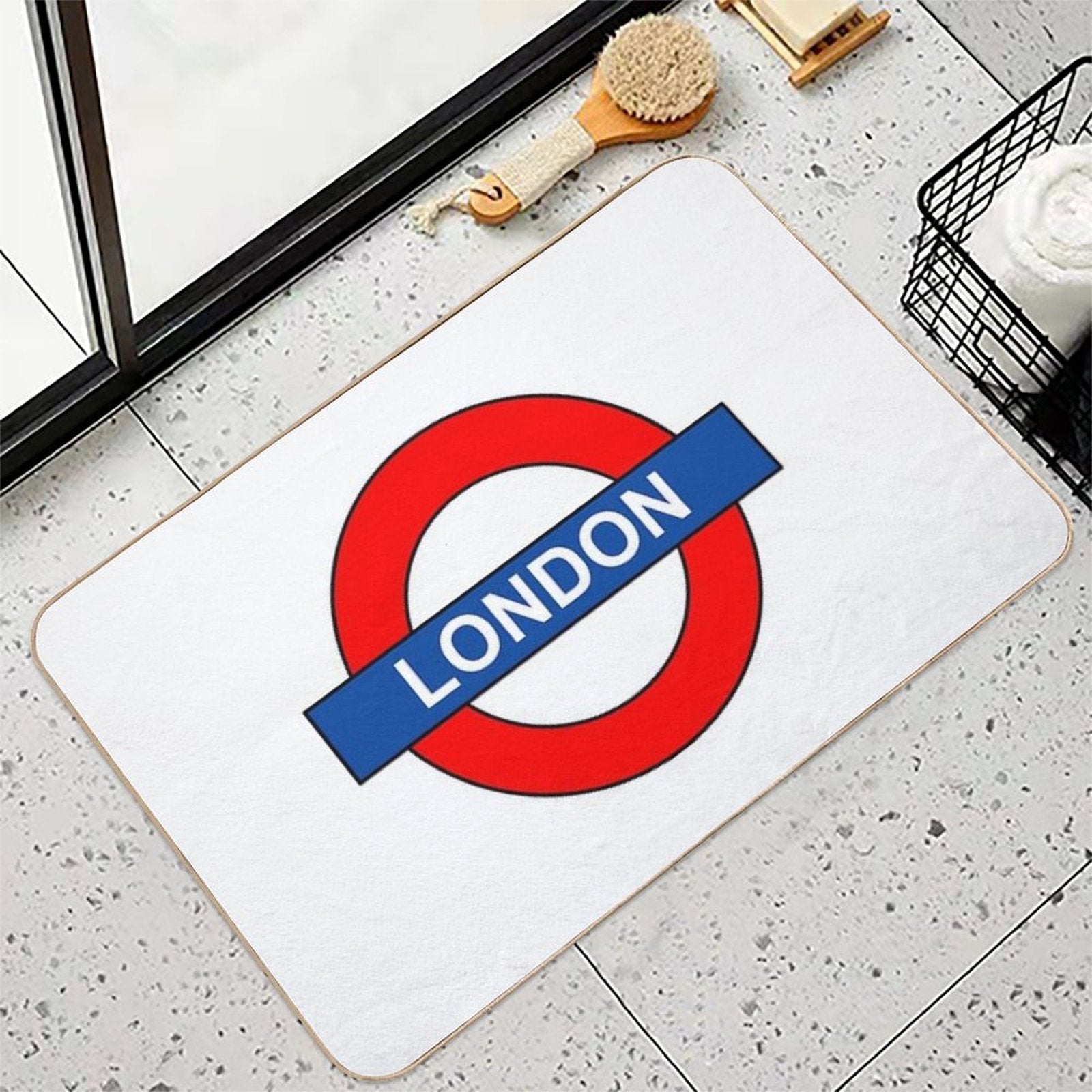 London Tube  Absorbent Bath Mat