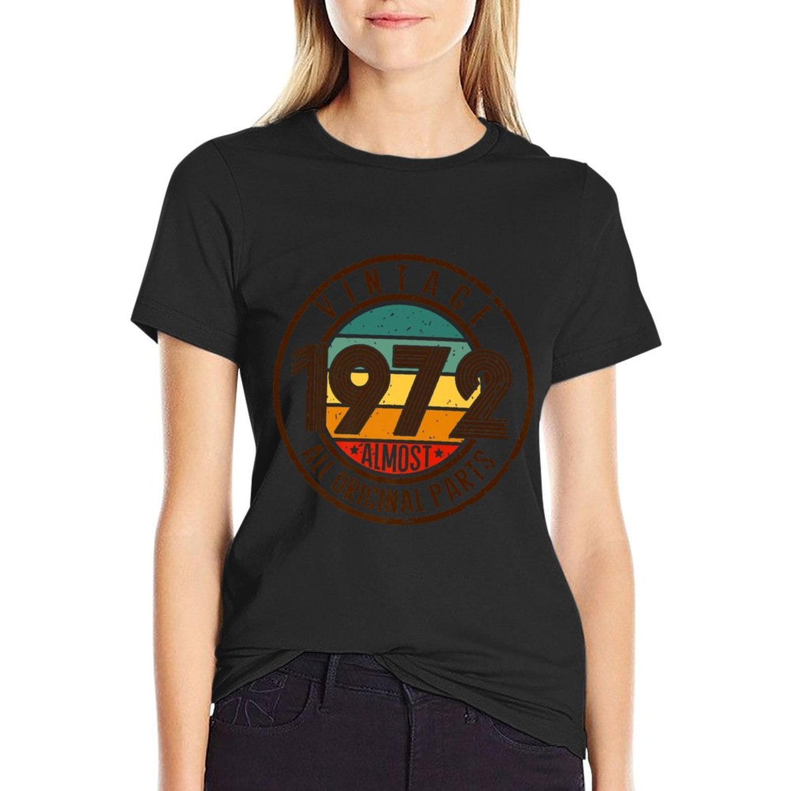 Vintage 1972 All Original Parts 50th Birthday 1972 Premium  Classic T-Shirt