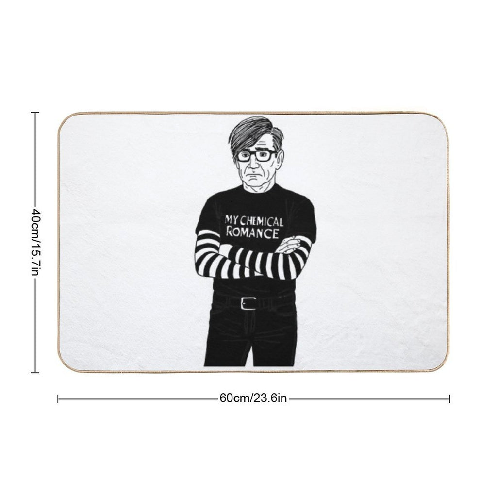 Emo John  Rapid-Drying Bath Mat