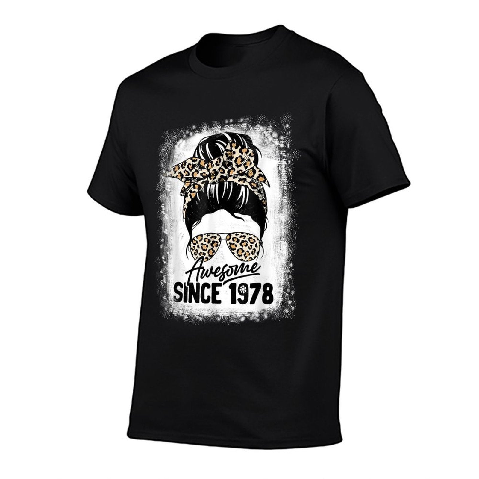 44 Years Old Awesome Since 1978 Leopard 44th Birthday  Lightweight T-Shirt