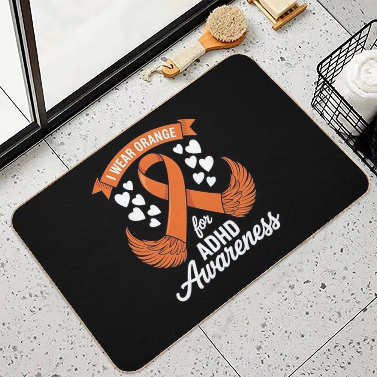 Adhd Awareness Shirt for Mental Health Awareness Month  Multi-Purpose Bath Mat