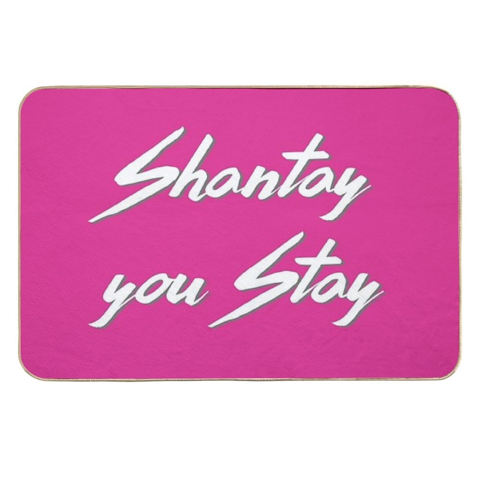 Shantay You Stay  Rapid-Drying Bath Mat