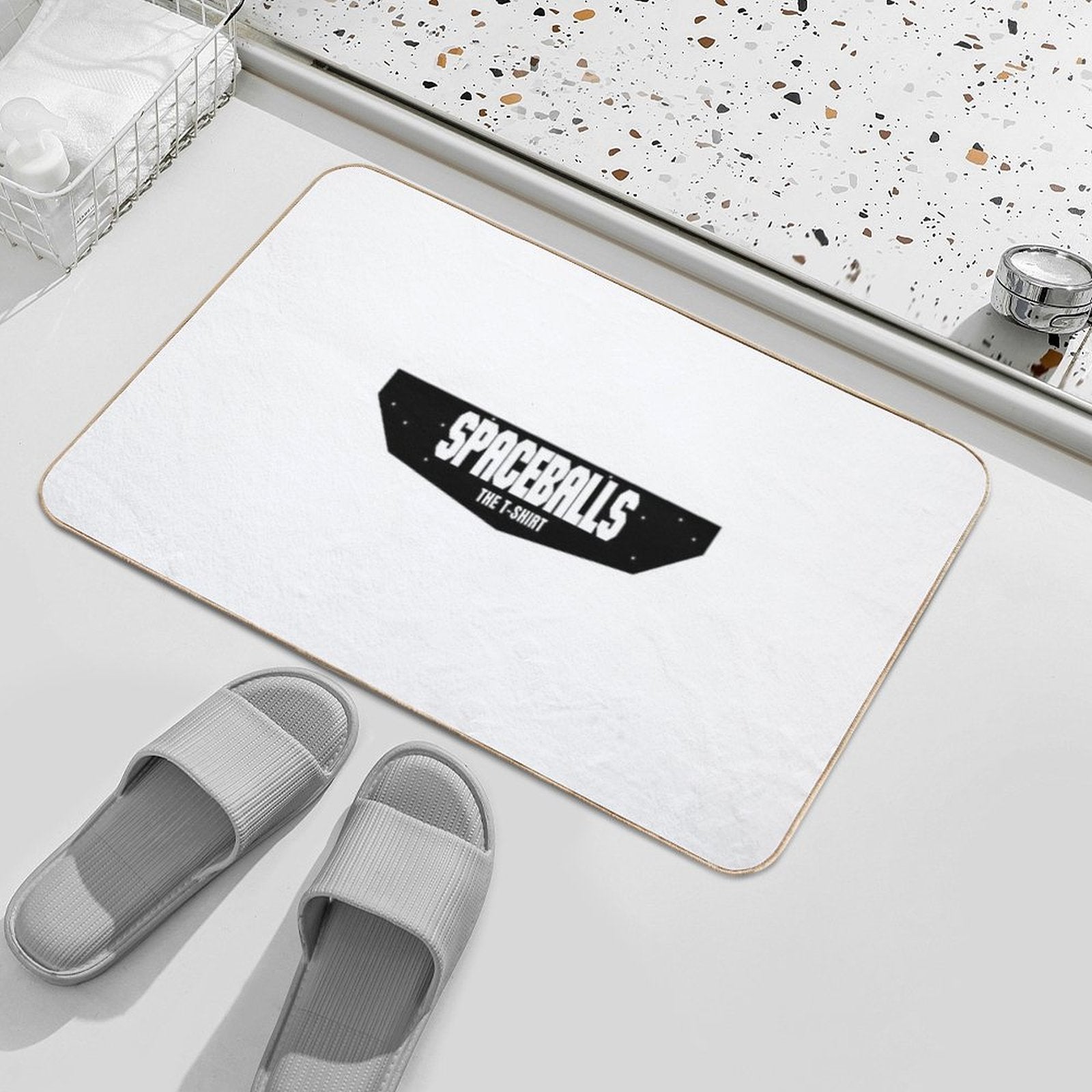 Spaceballs The T-Shirt Retro  Rapid-Drying Bath Mat