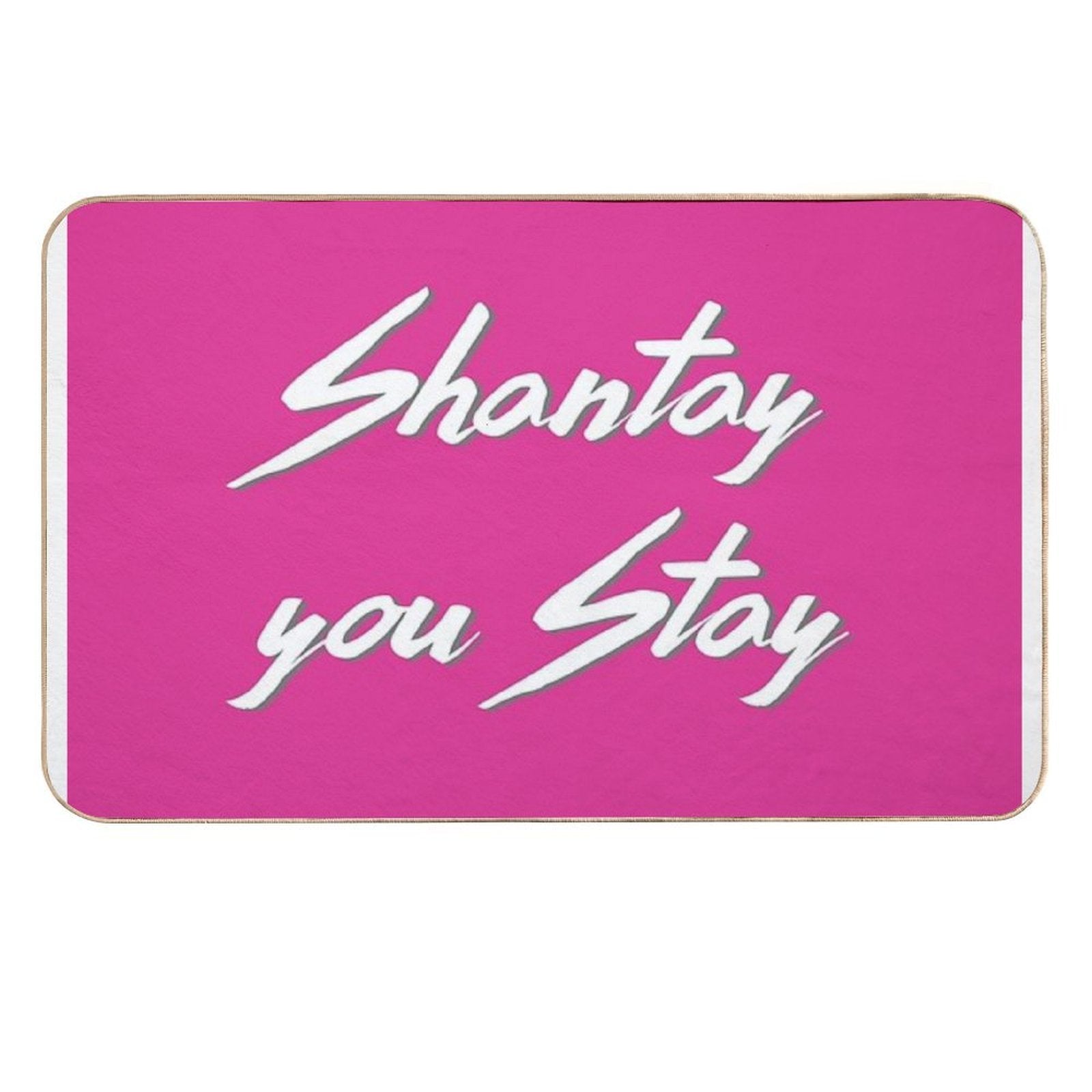 Shantay You Stay  Rapid-Drying Bath Mat