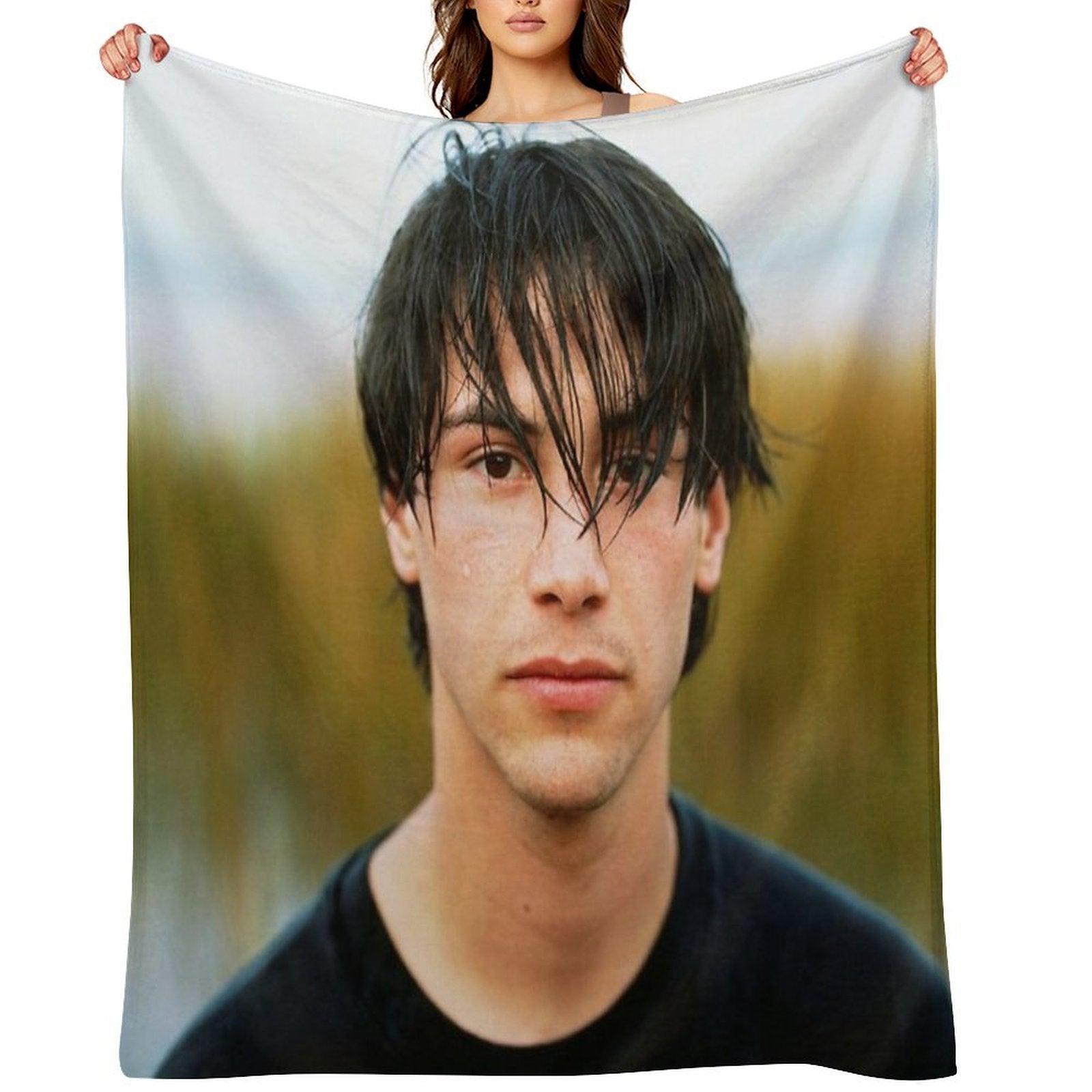 Keanu  Reeves Quick-dry Throw Blanket