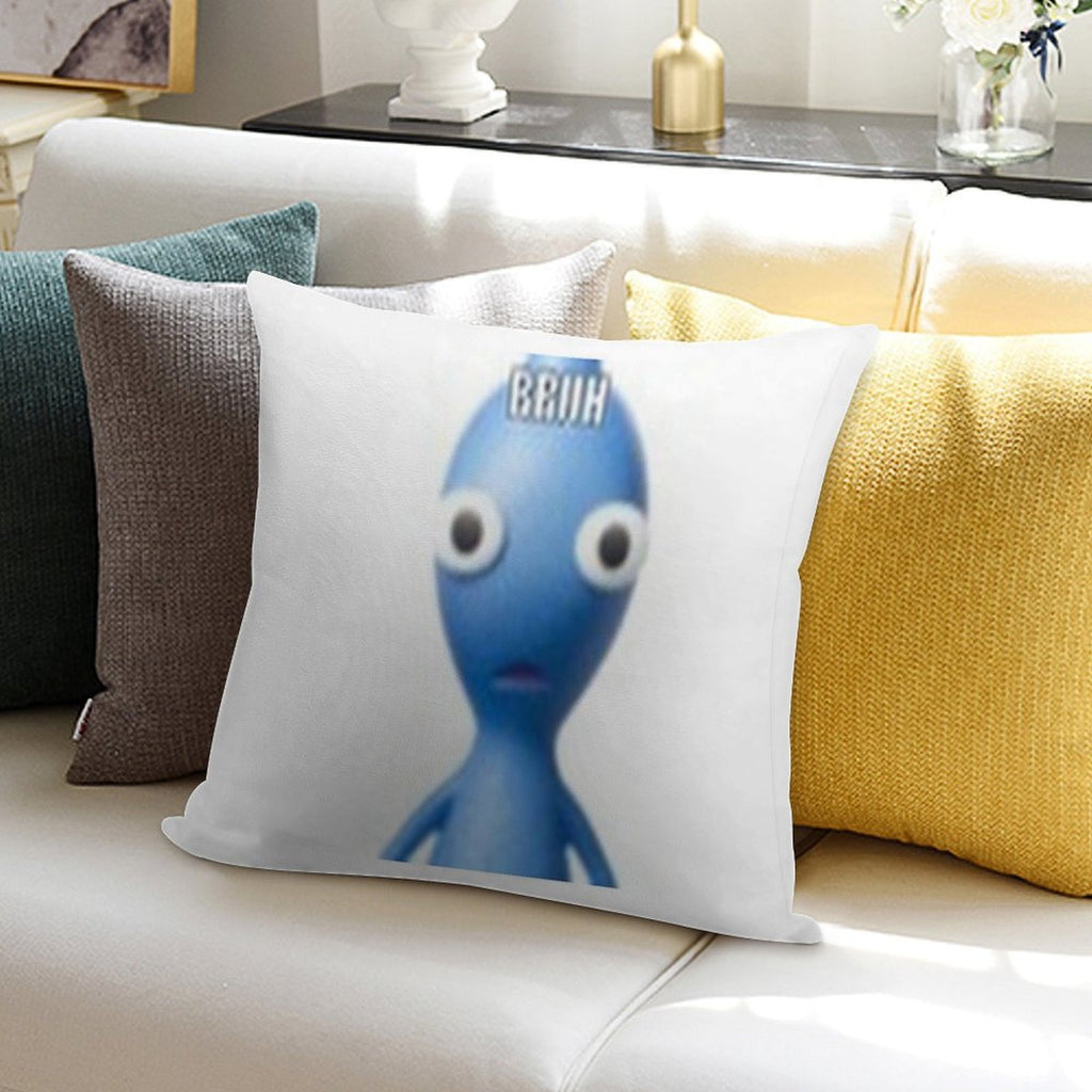 BRUH Pikmin 2 Soft Gift Ready Throw Pillow