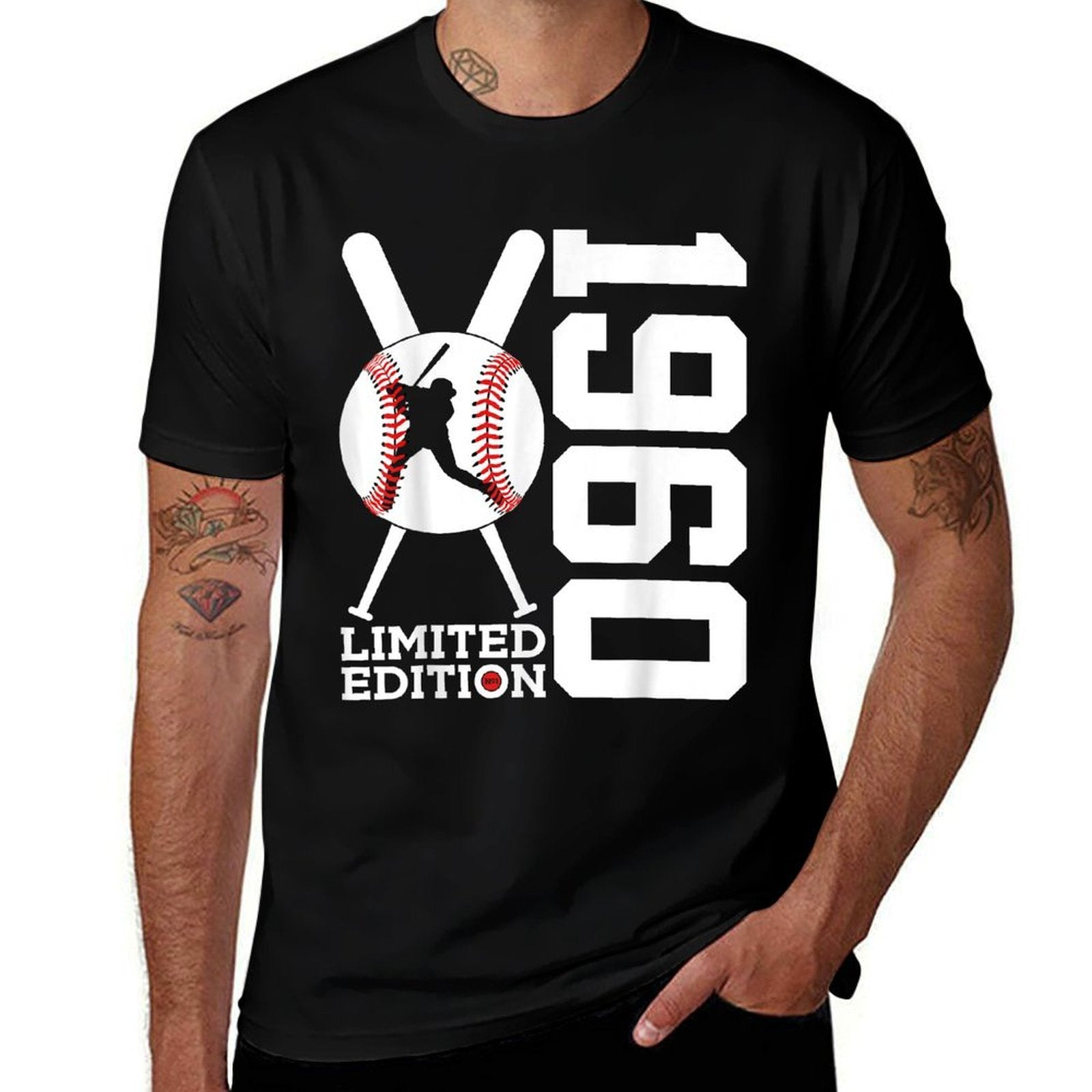 65th BIRTHDAY BASEBALL LIMITED EDITION 1960 Comfortable T-Shirt