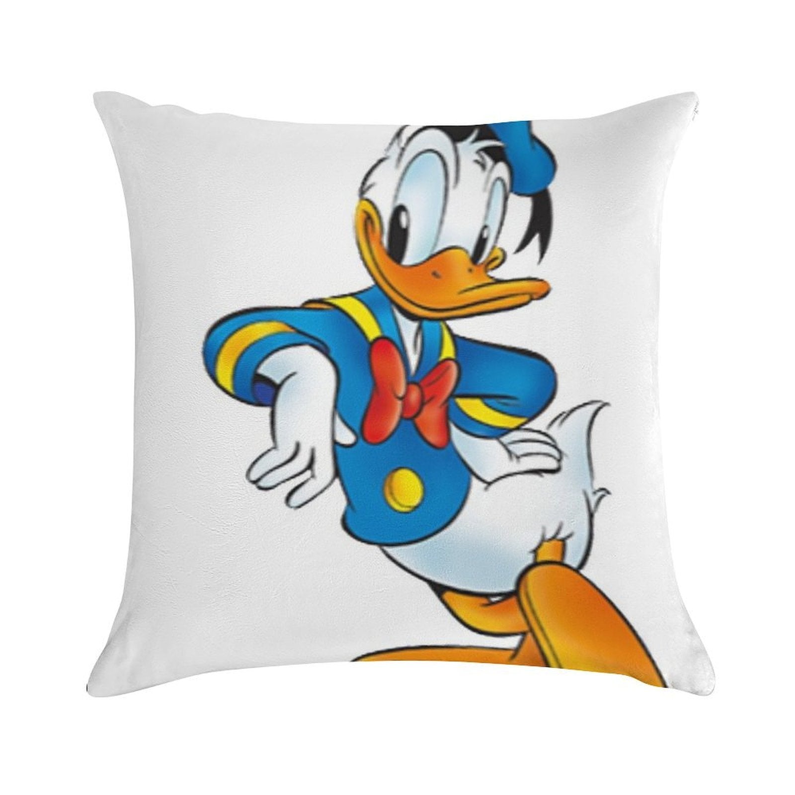 Donald Duck A Character of High Standing Soft Style Accent Throw Pillow