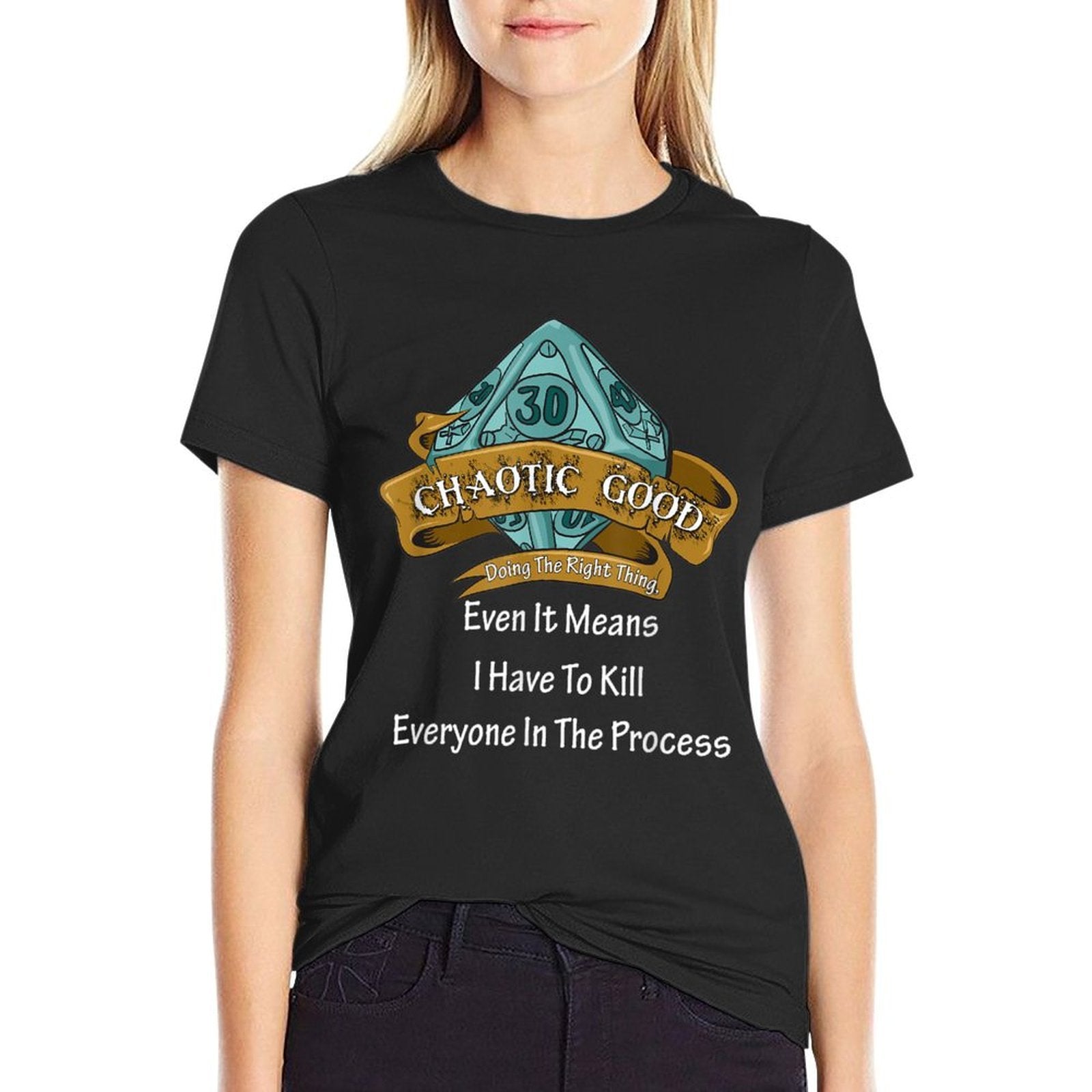 Adventure RPG Dice Fantasy Roleplaying Gamers  Lightweight T-Shirt