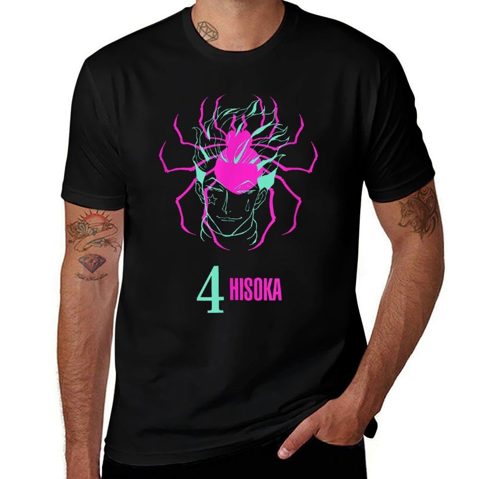 Hunter X Hunter Phantom Troupe 4 Hisoka  Quick-drying T-Shirt