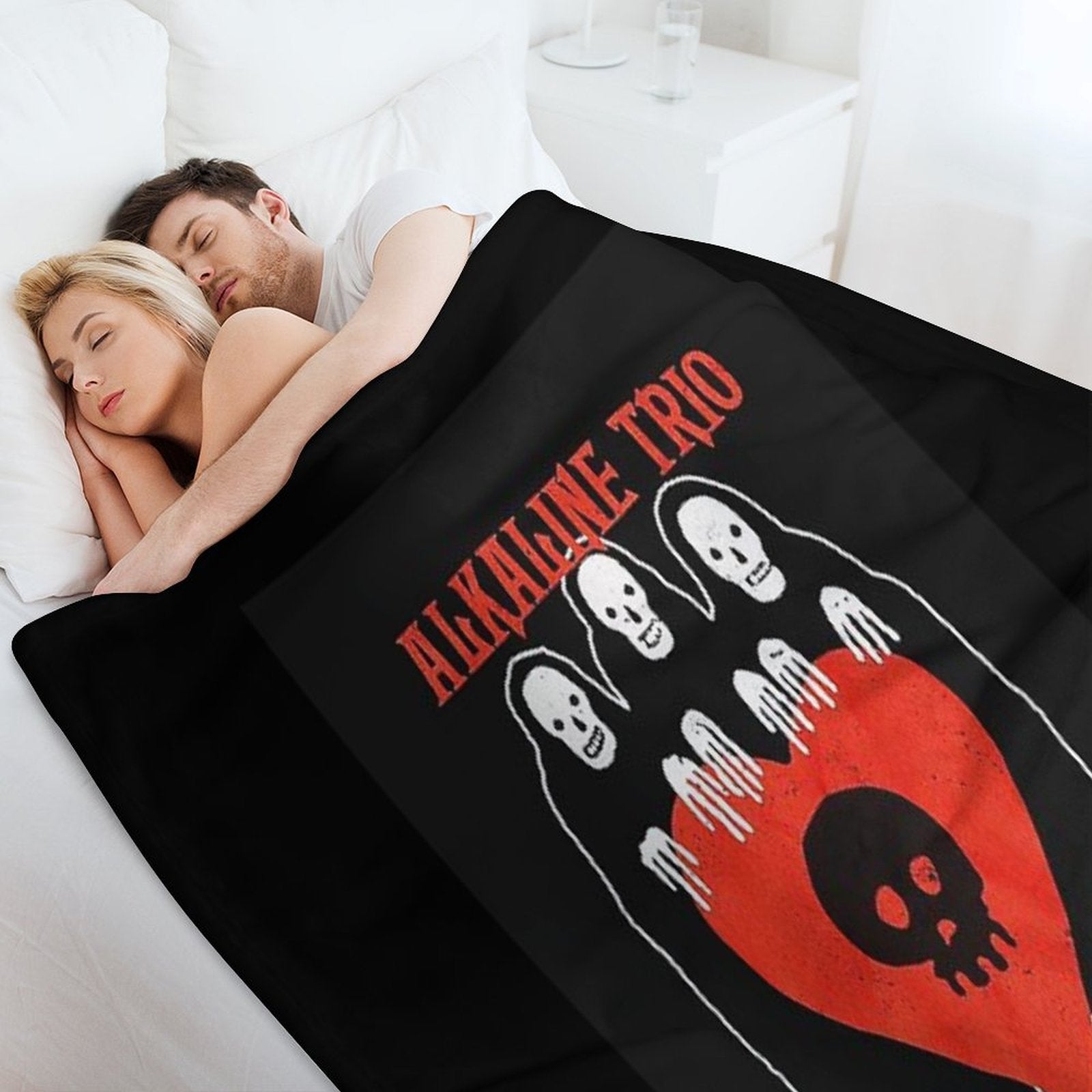 Classic T-shirts Alkaline Trio Band Durable Throw Blanket