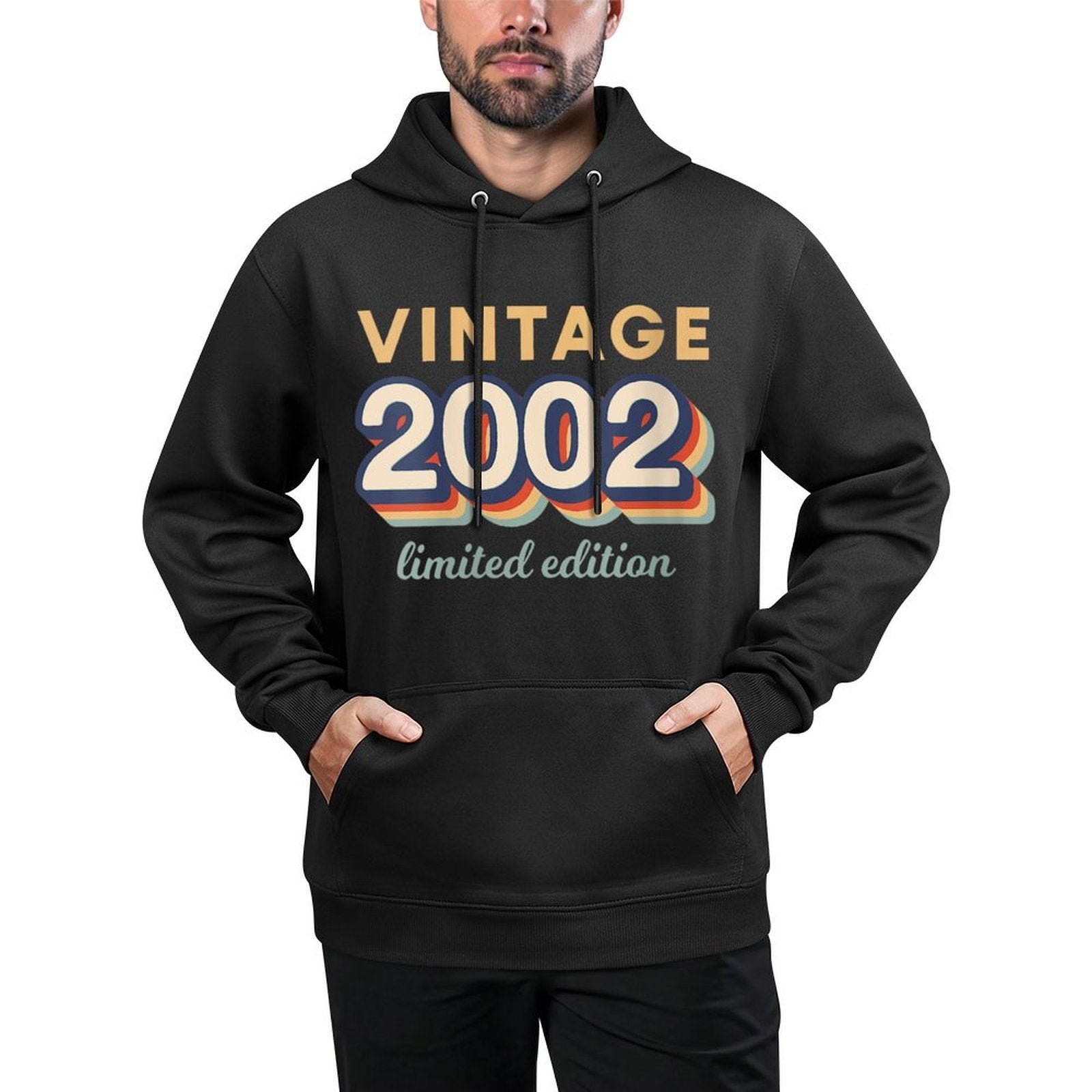 Womens 21st Birthday - Vintage 2002 Limited Edition Relaxed Fit Hoodie
