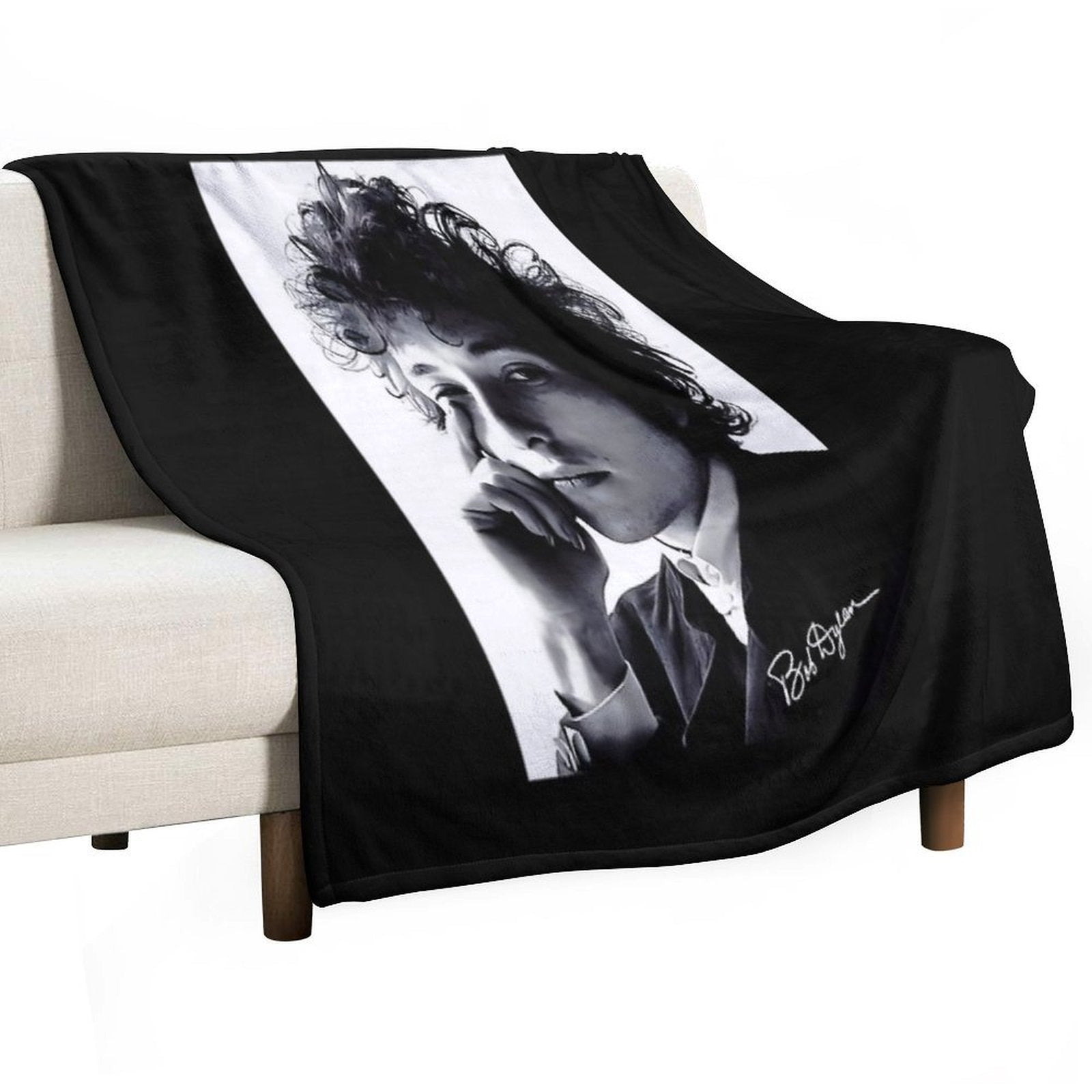 Bob Dylan Quick-dry Throw Blanket