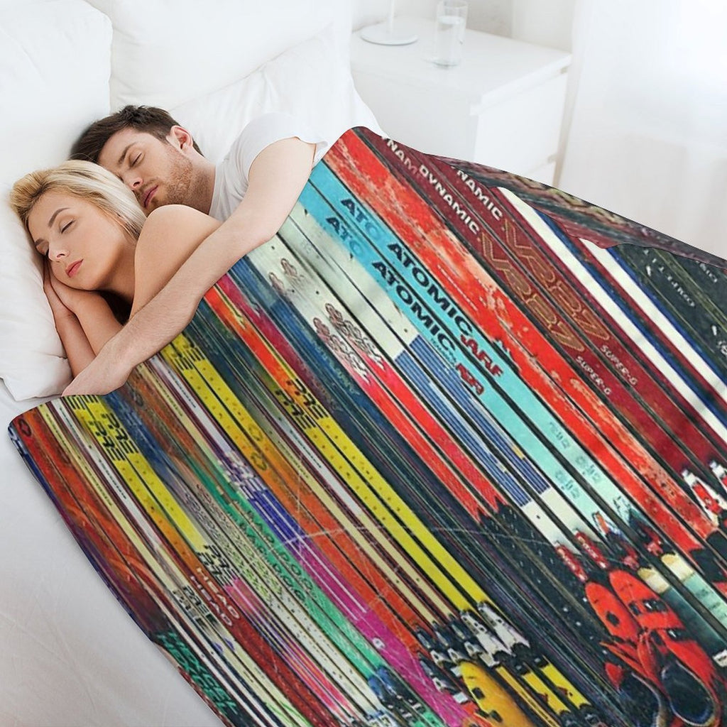 Ski Sun Valley Premium Throw Blanket