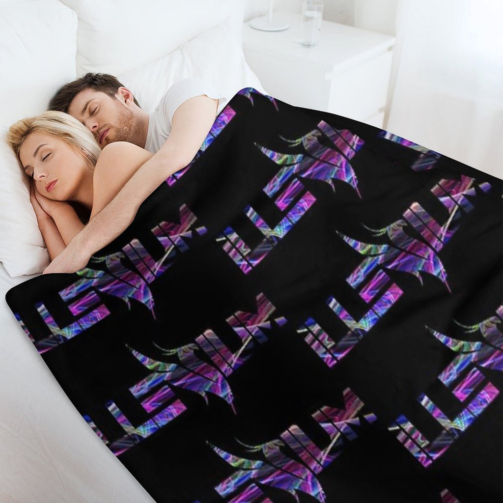 Illenium Rave EDM Fanart Premium Throw Blanket