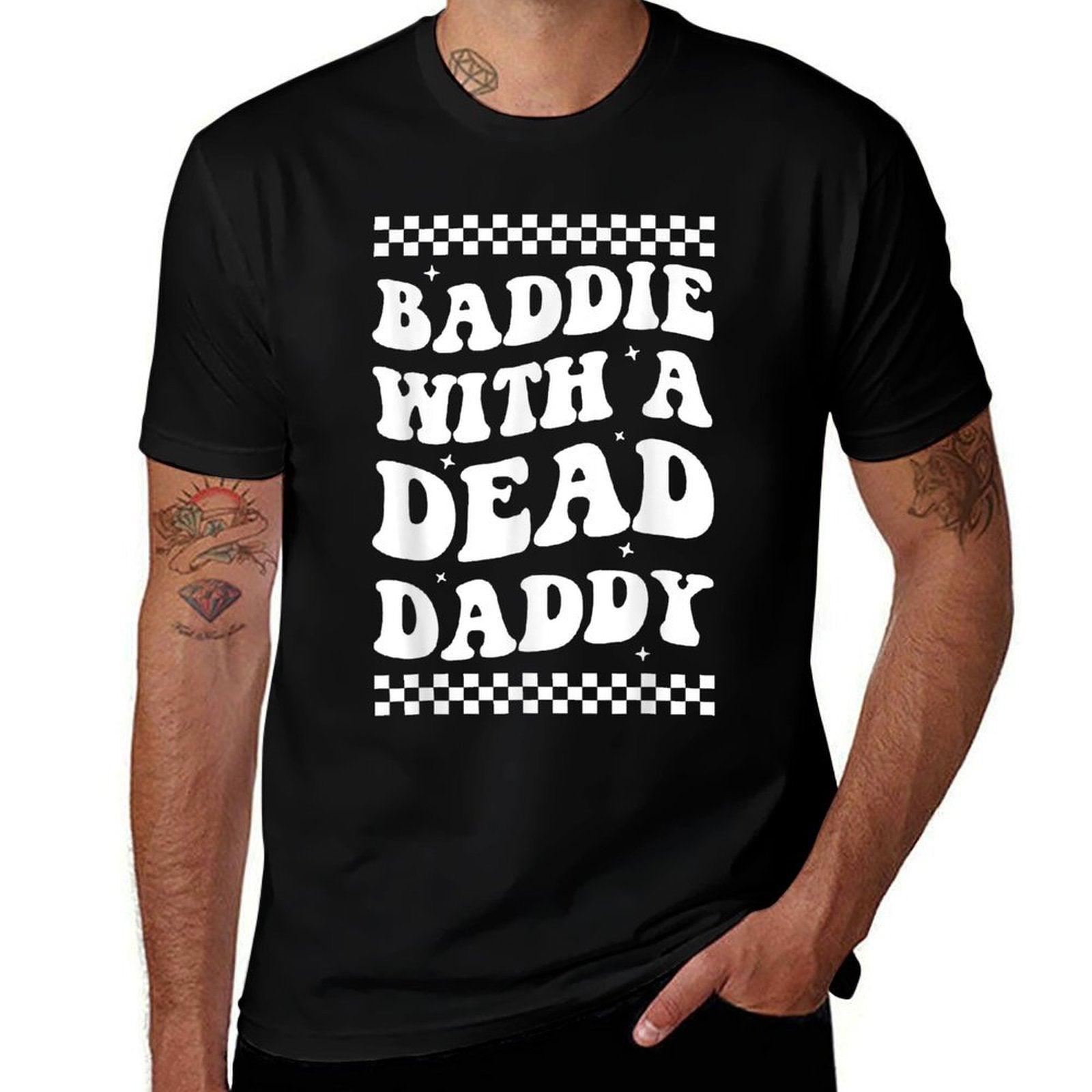 Baddie With A Dead Daddy  Breathable T-Shirt