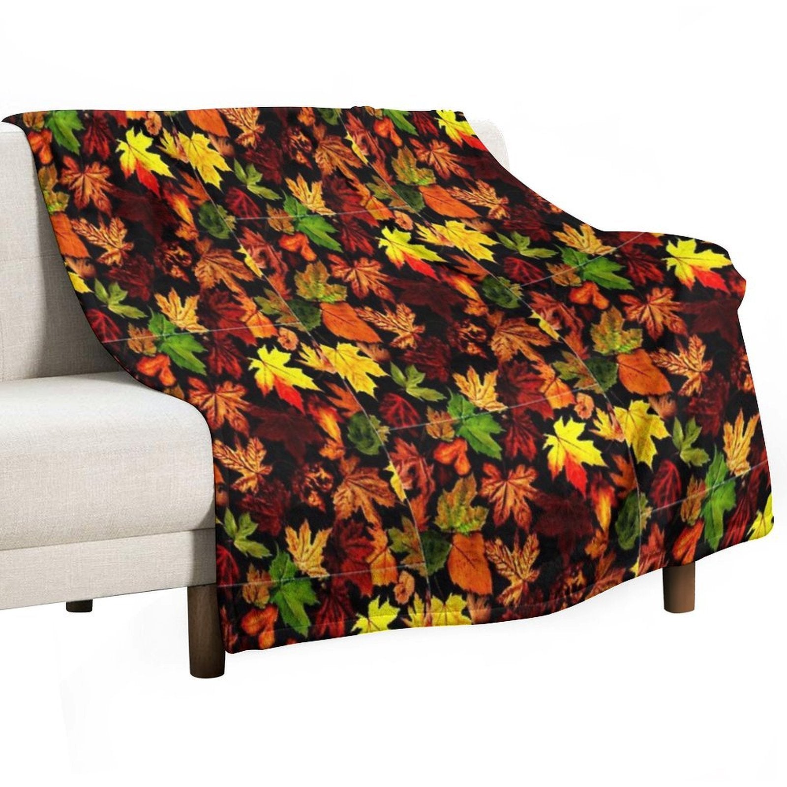 Leaf 45 Comfort Throw Blanket