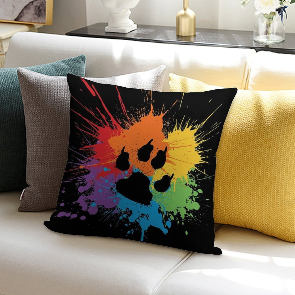 Paw Pride Dark 2019 Soft Durable Construction Throw Pillow
