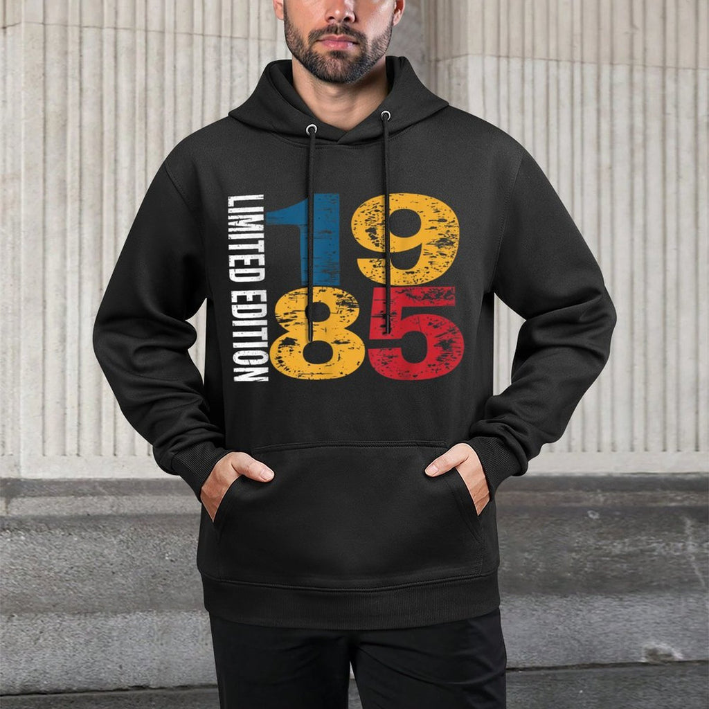 Legend 1985 40th Birthday Gifts for Men Women 40 Year Old Cotton-Polyester Blend Hoodie