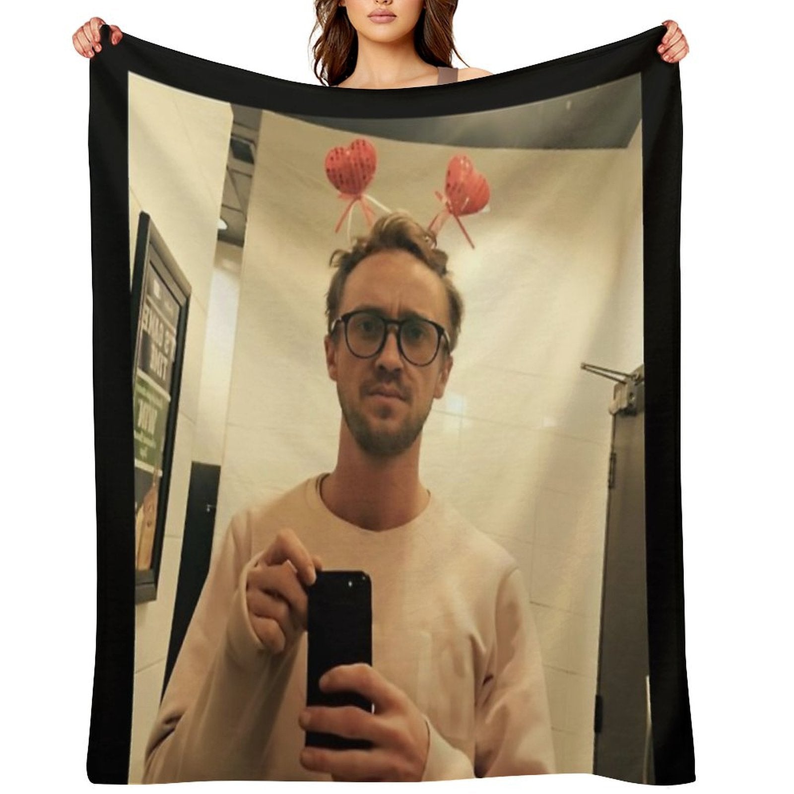 Tom Felton Blanket Quick-dry Throw Blanket