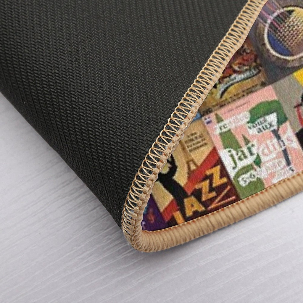 Jazz Festivals  Easy To Clean Bath Mat