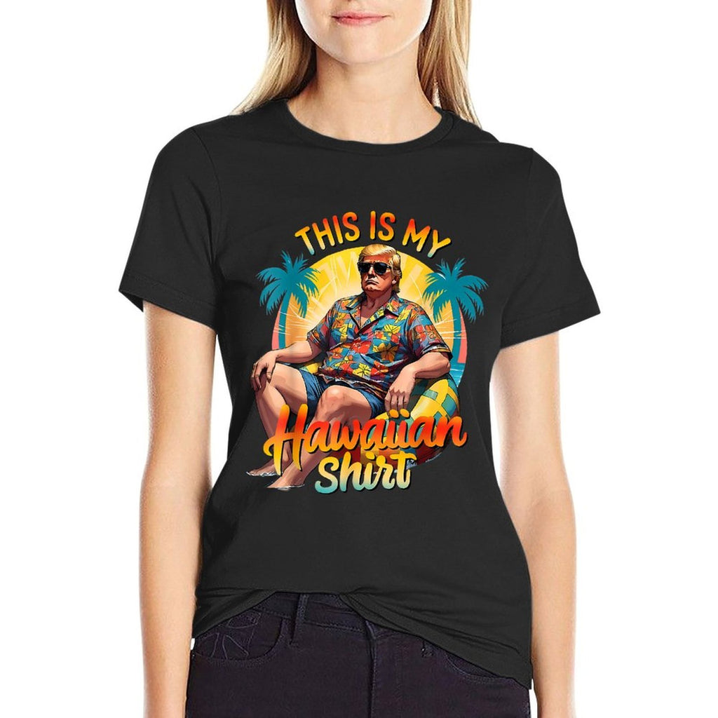 Trump 2024 This My Hawaiian Luau Costume Party Hawaii  Classic T-Shirt