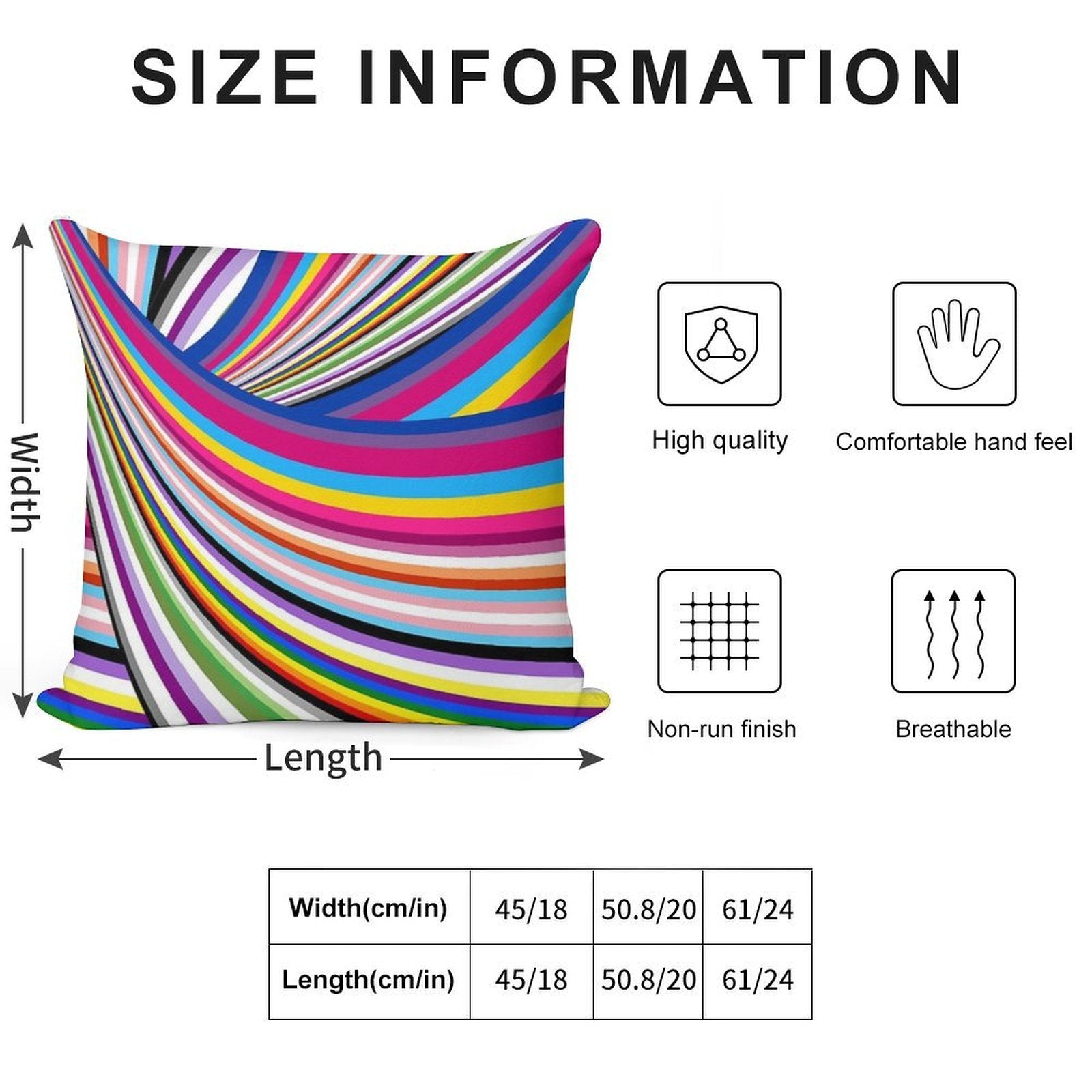 Pride Flags Soft Luxury Feel Throw Pillow