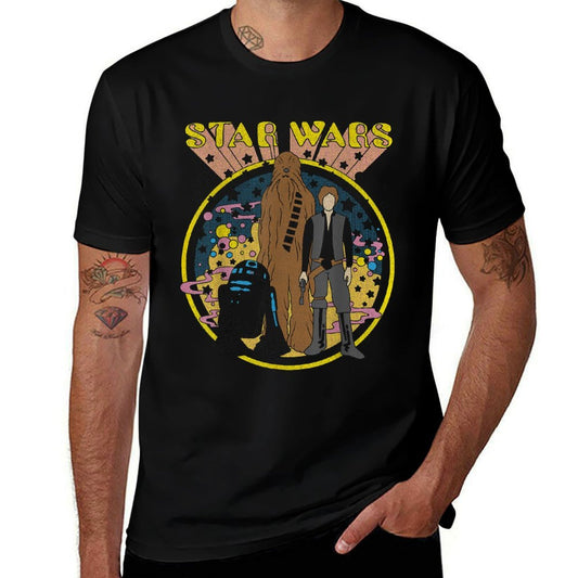 Star Wars Vintage Psych Rebels Disney+  Moisture-wicking T-Shirt