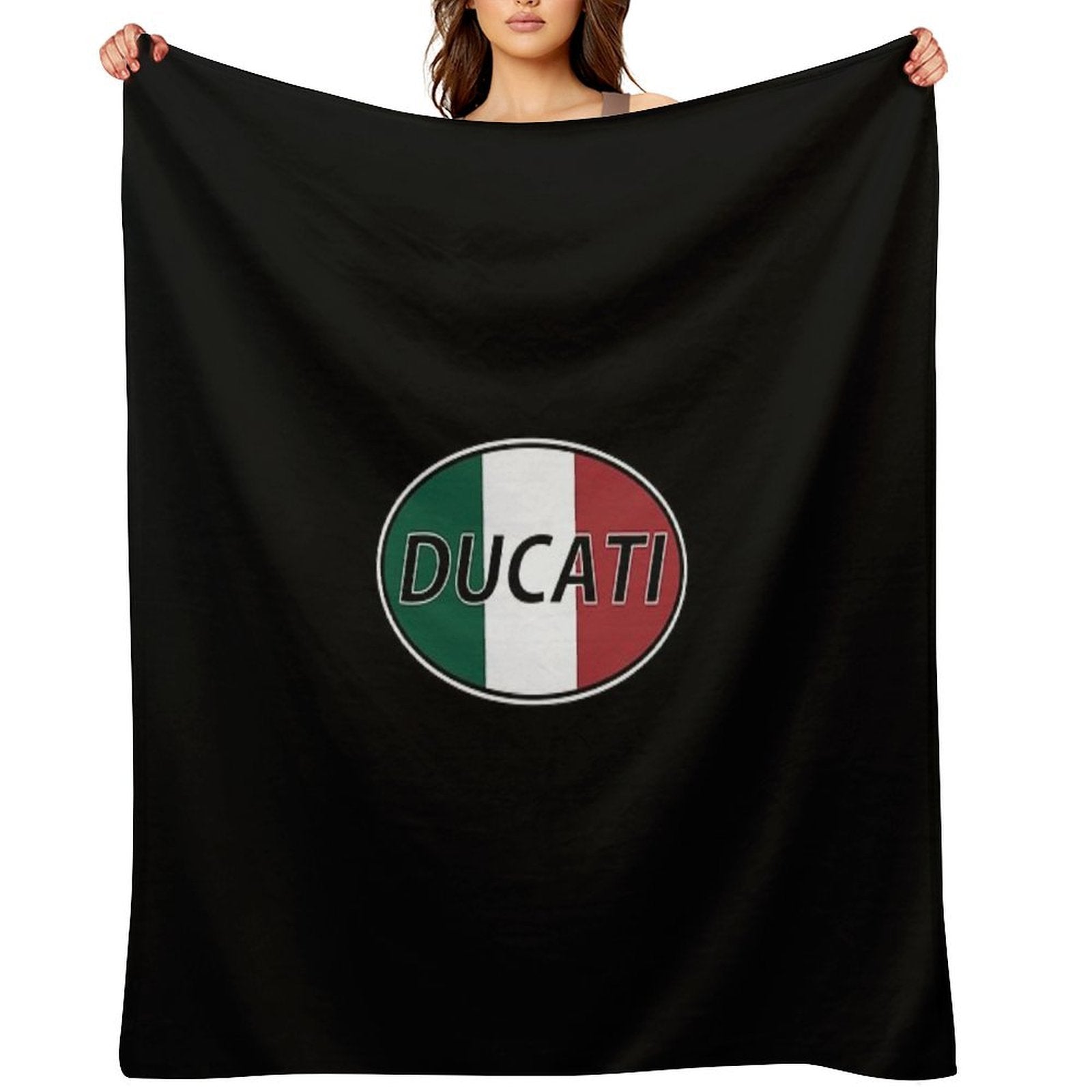 Ducati Classic T-Shirt Quick-dry Throw Blanket