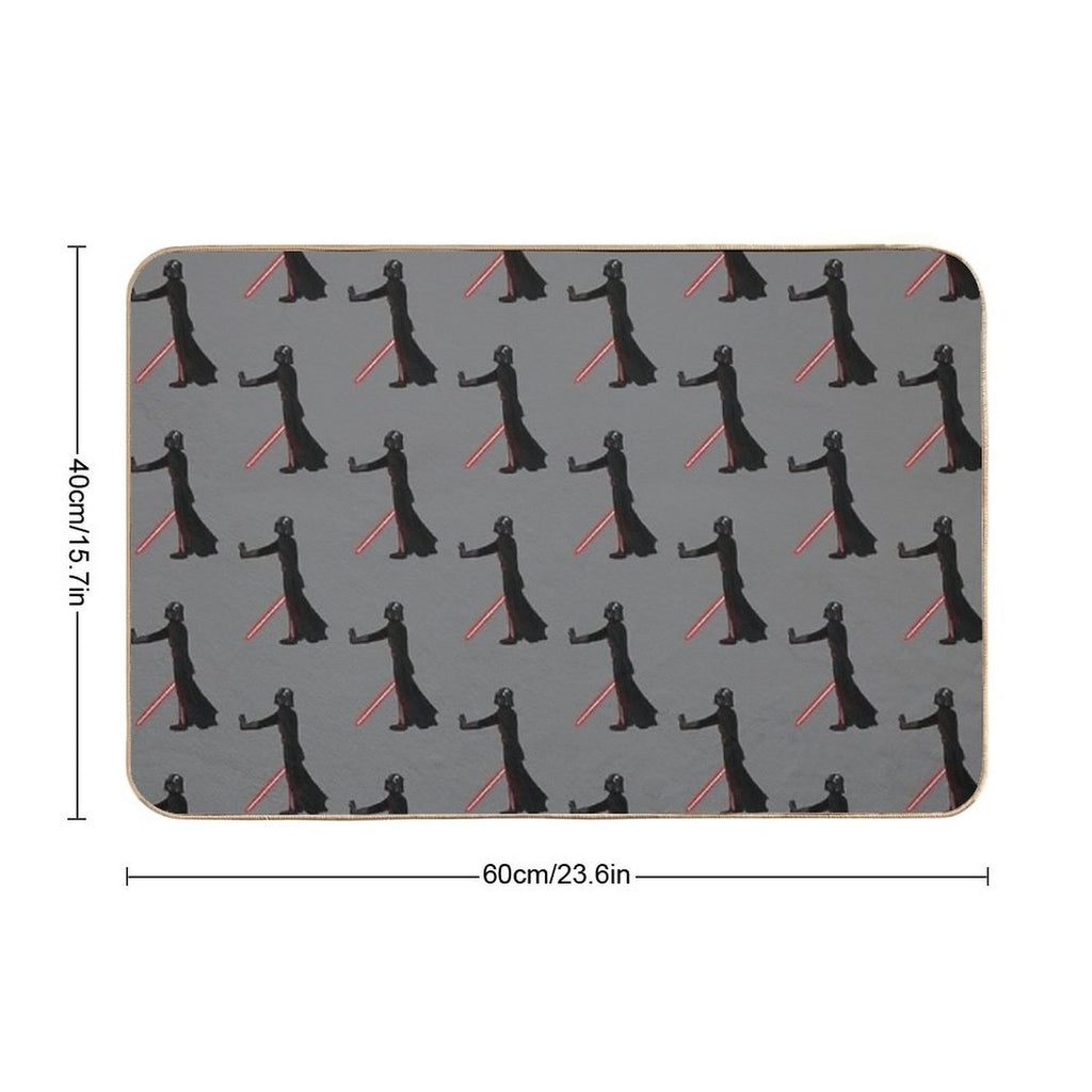 Dart Vader Force Pushing  Non-Slip Bath Mat