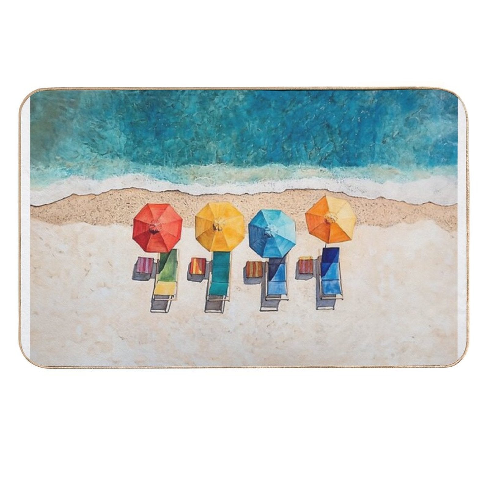 I Need A Break  Dirt-Trapping Bath Mat