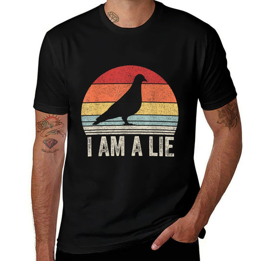 Vintage Retro I Am A Lie Bird Arent Real  Slim-fit Cut T-Shirt